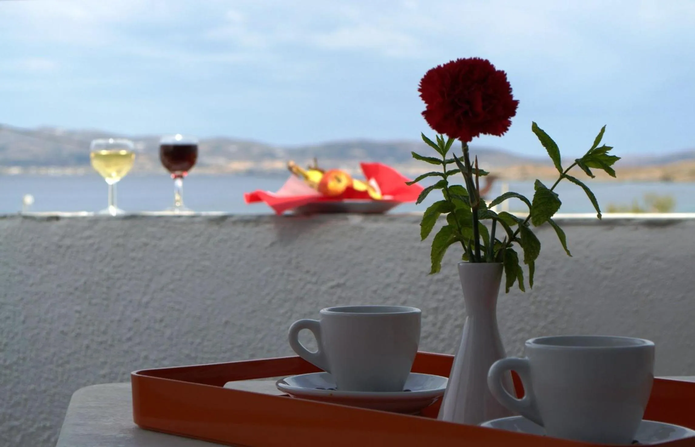 View (from property/room) in Sunset