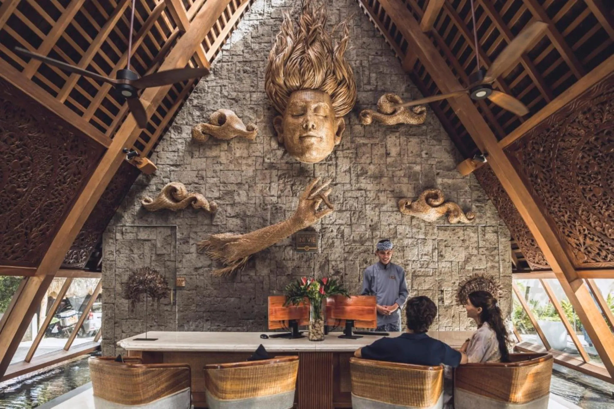 Lobby or reception in Kaamala Resort & Spa Ubud by Ini Vie Hospitality