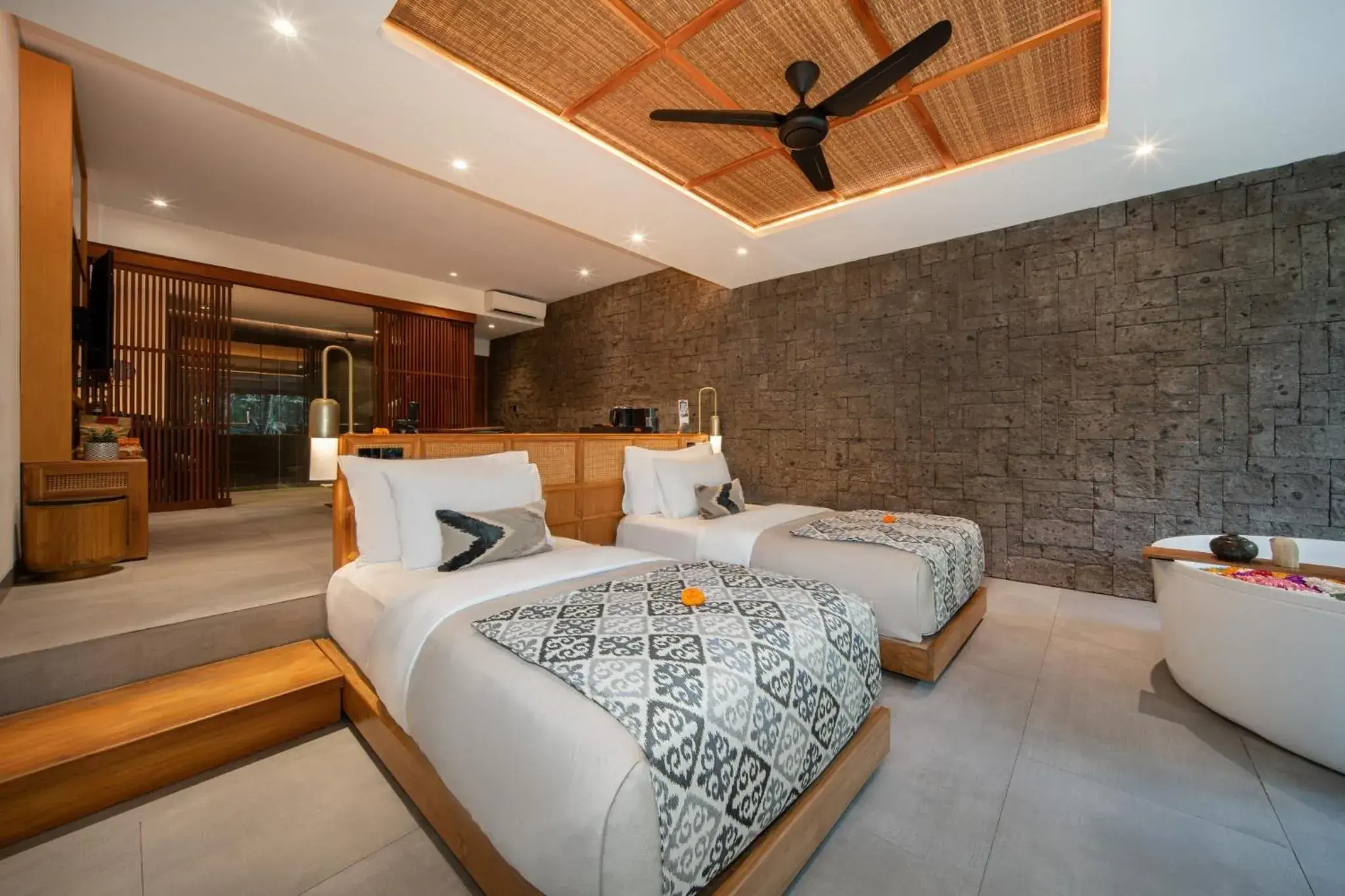 Bedroom, Bed in Kaamala Resort & Spa Ubud by Ini Vie Hospitality Bedroom, Bed in Kaamala Resort & Spa Ubud by Ini Vie Hospitality