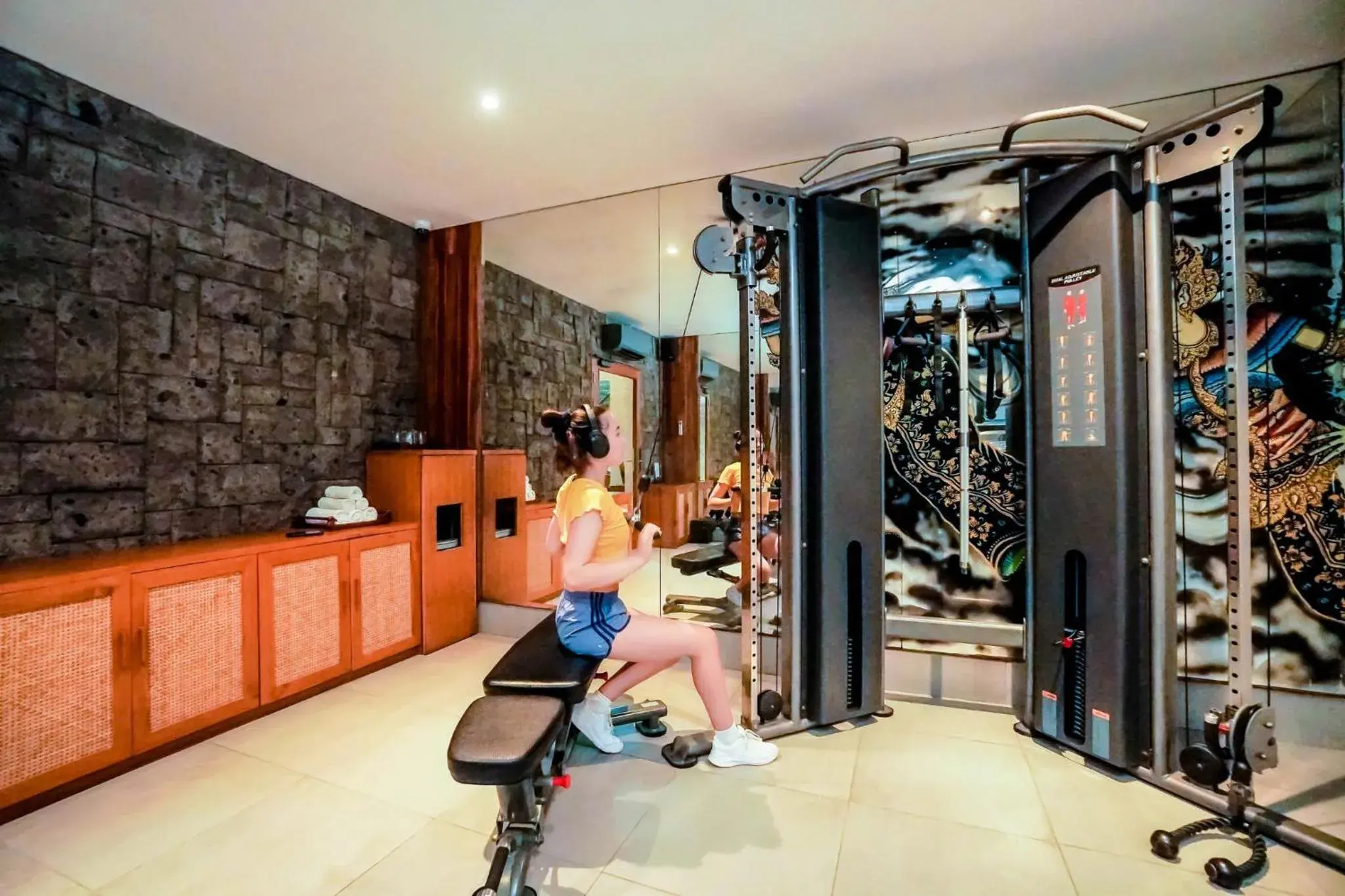Fitness centre/facilities in Kaamala Resort & Spa Ubud by Ini Vie Hospitality Fitness centre/facilities in Kaamala Resort & Spa Ubud by Ini Vie Hospitality