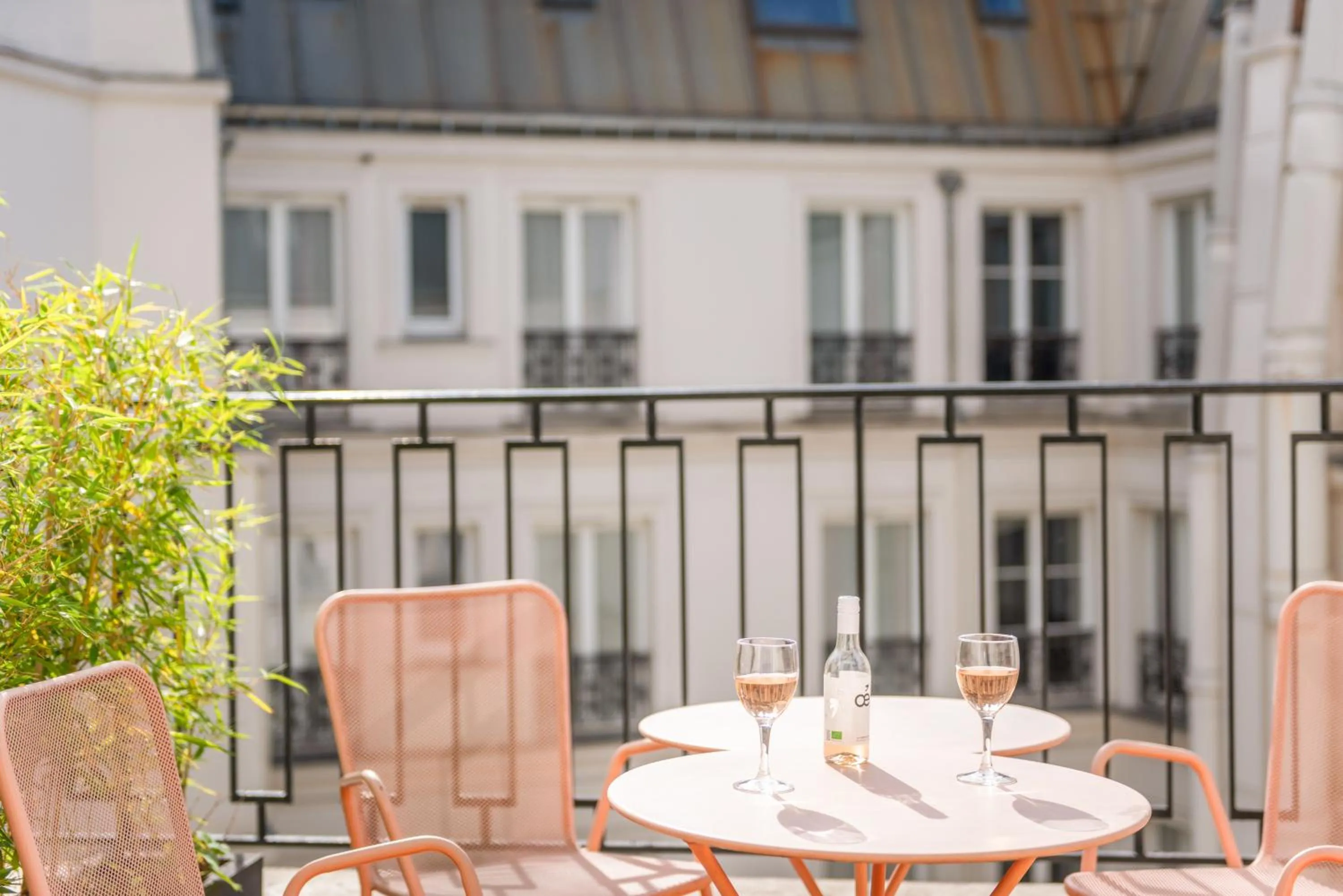 Patio in Hôtel Helzear Champs-Elysées