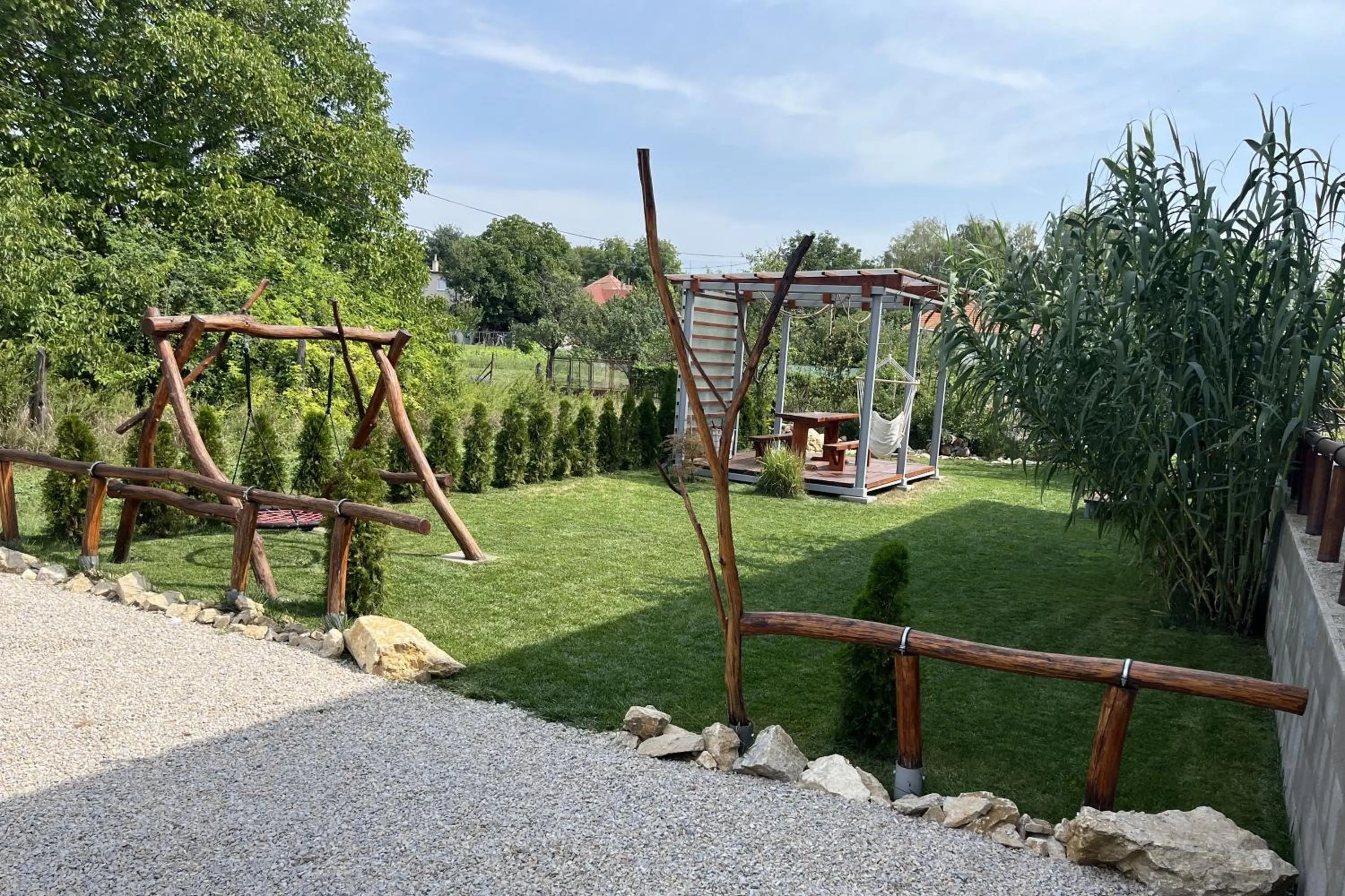 Garden view in Ubytovanie AGATE