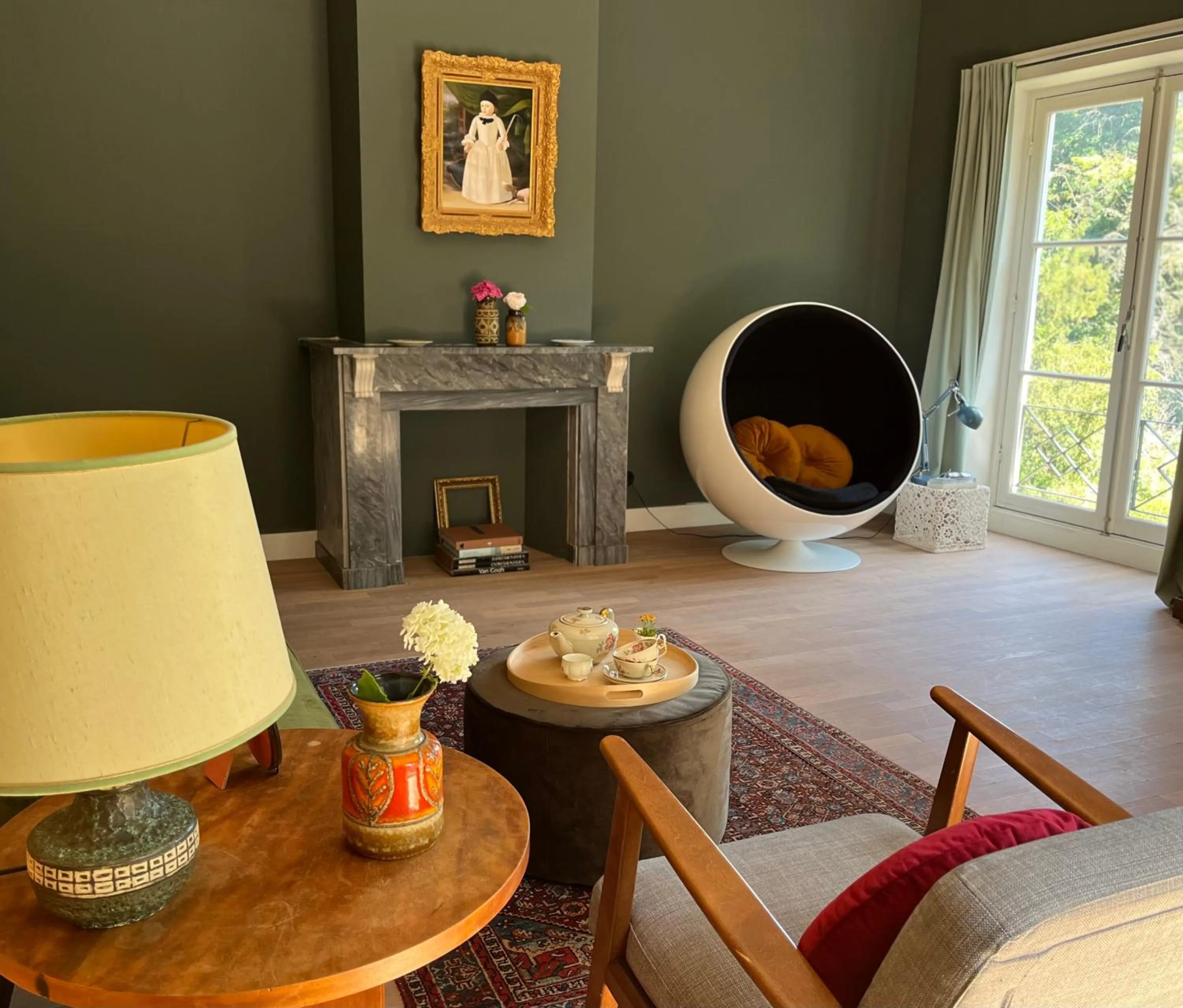 Living room in Elswoutshoek Suites