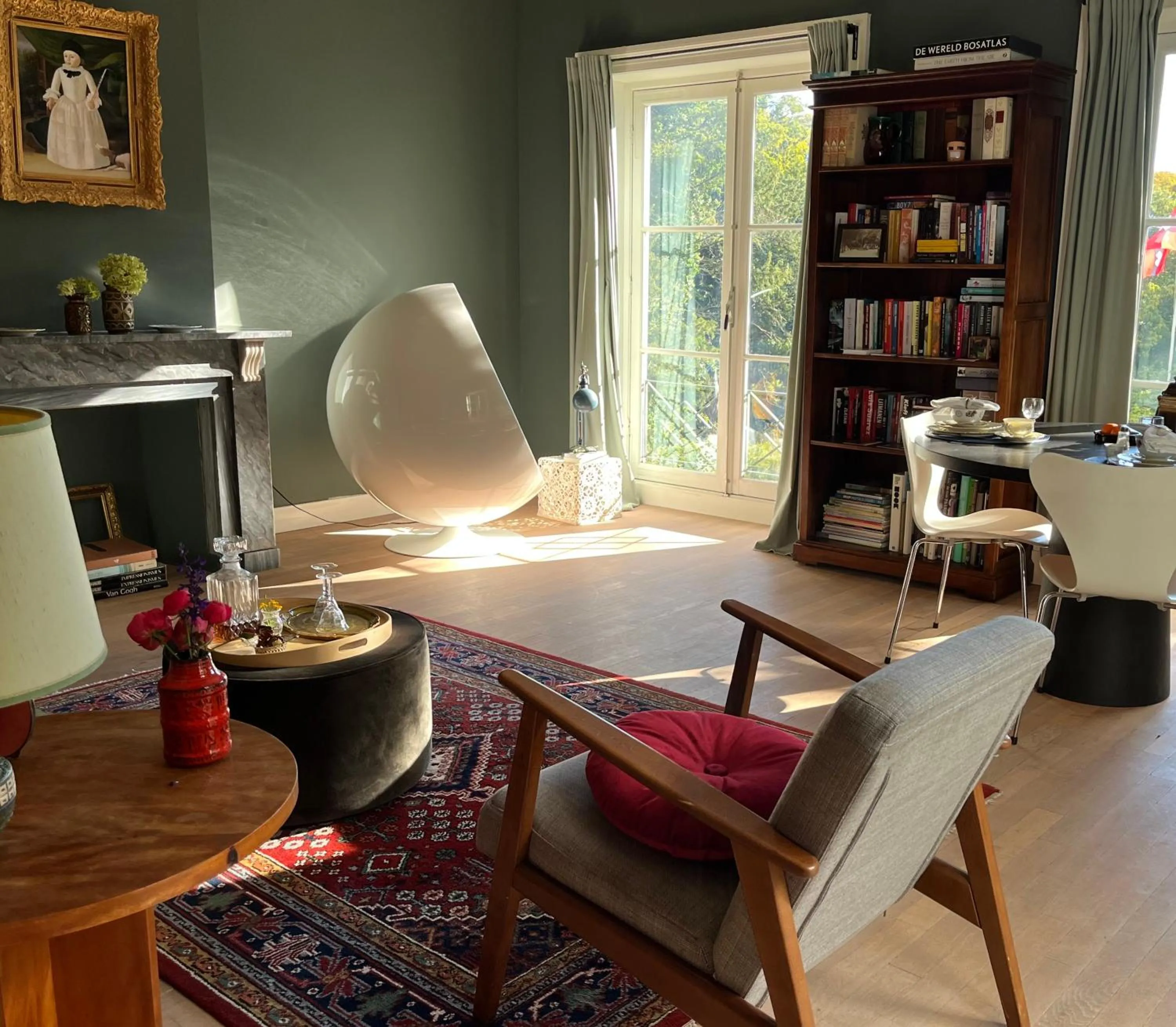 Living room in Elswoutshoek Suites