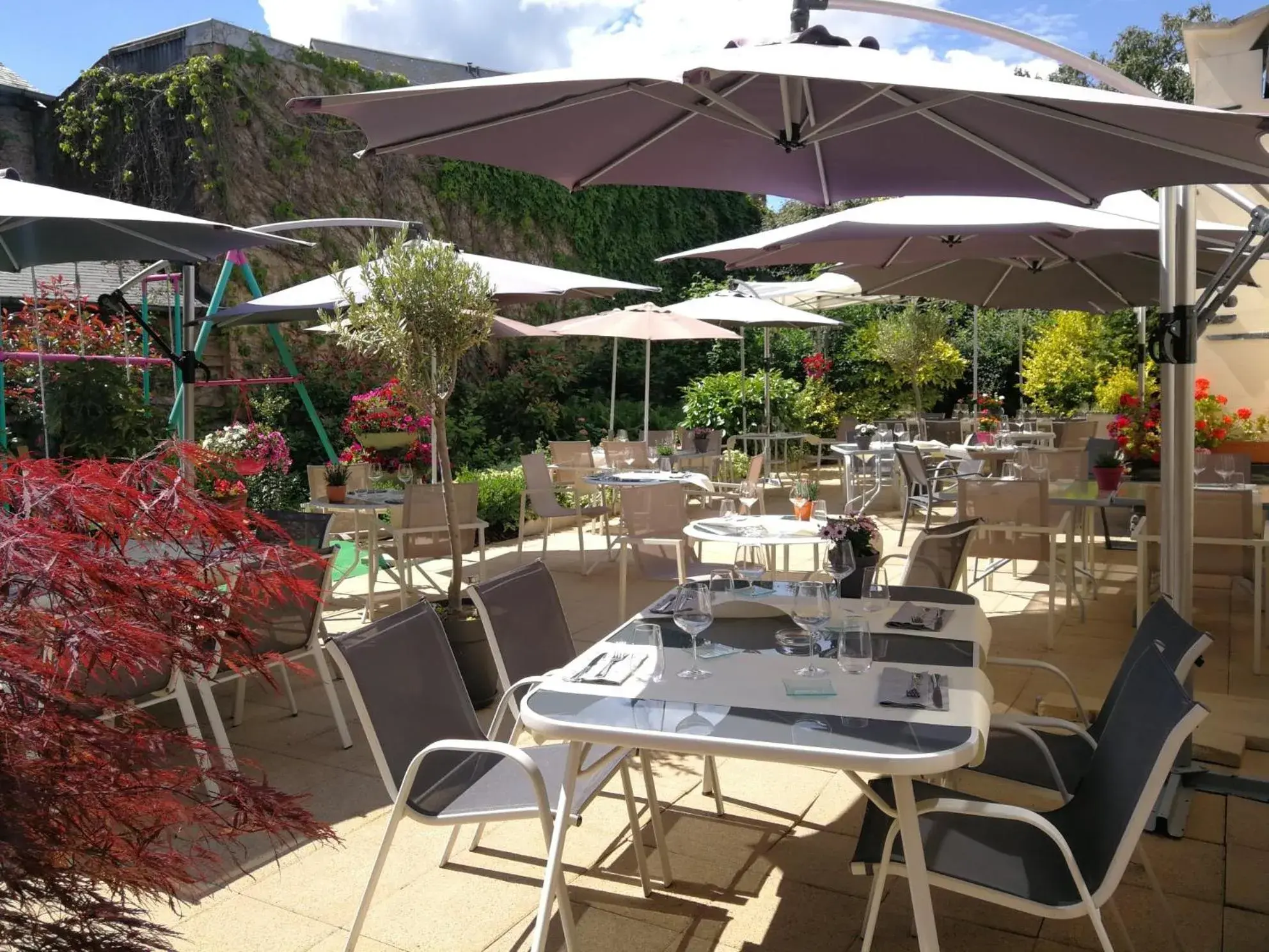 Property building in Logis La Sapinière Property building in Logis La Sapinière