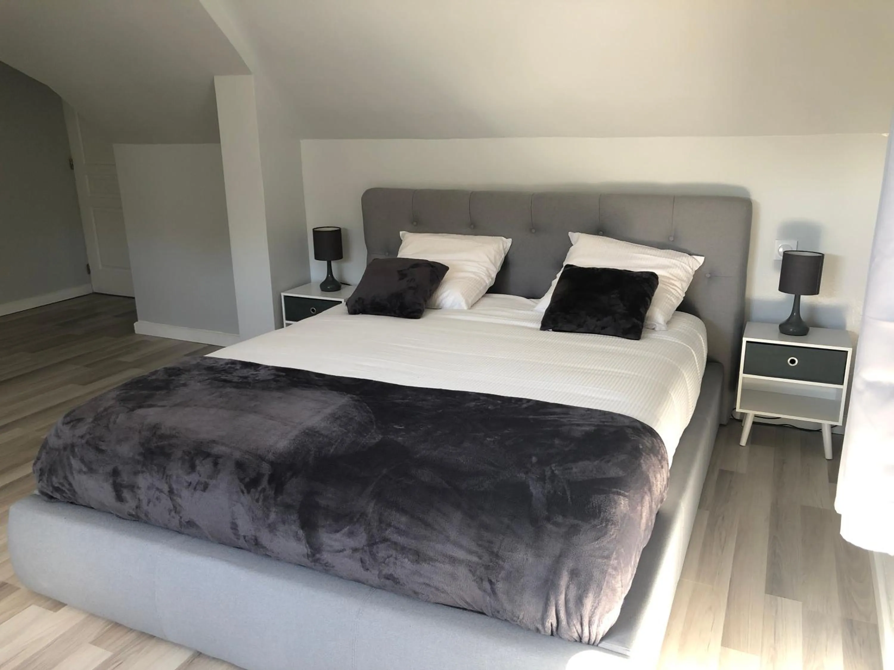 Bed in Le Nid du Franc