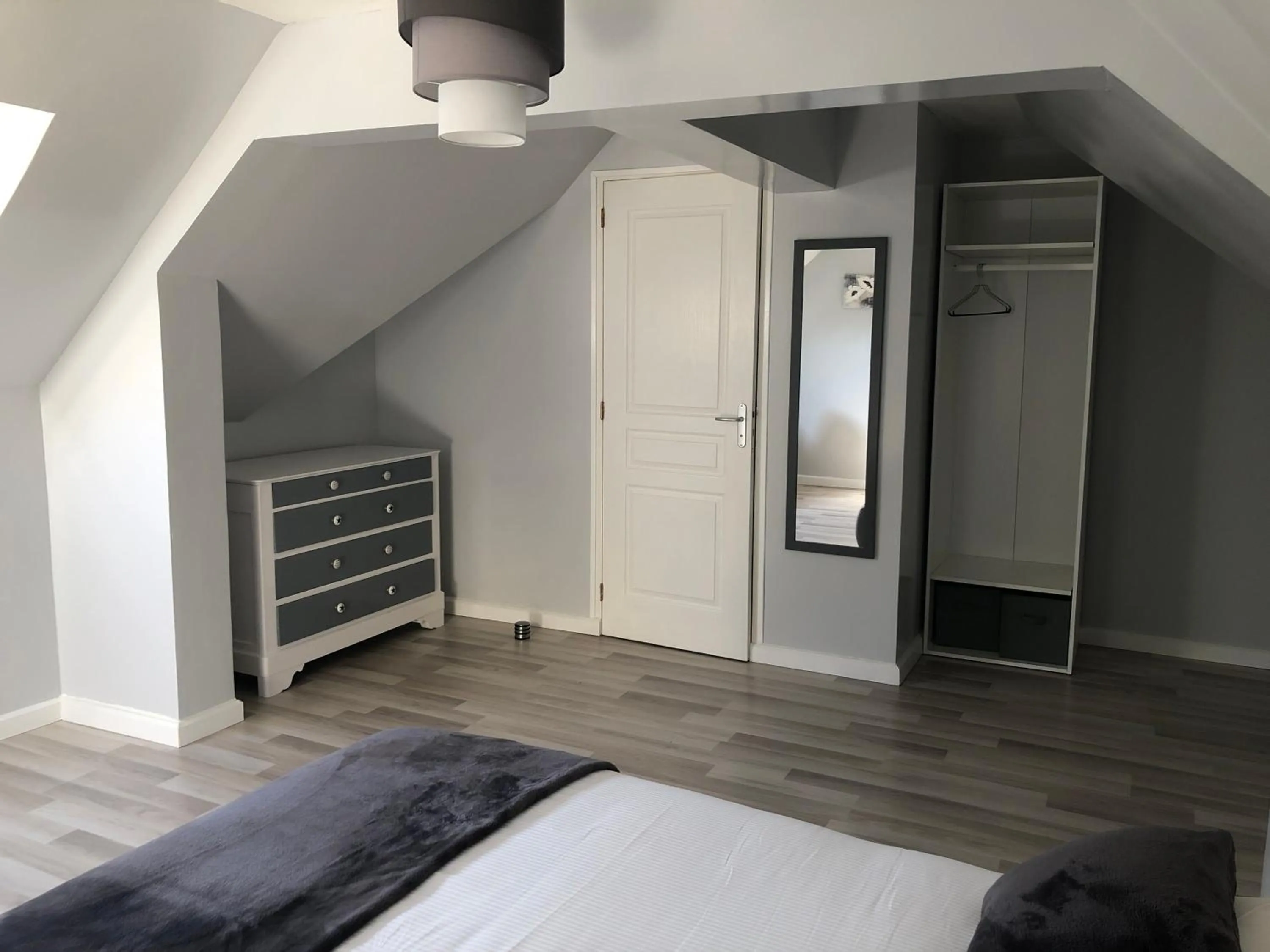 Bed in Le Nid du Franc