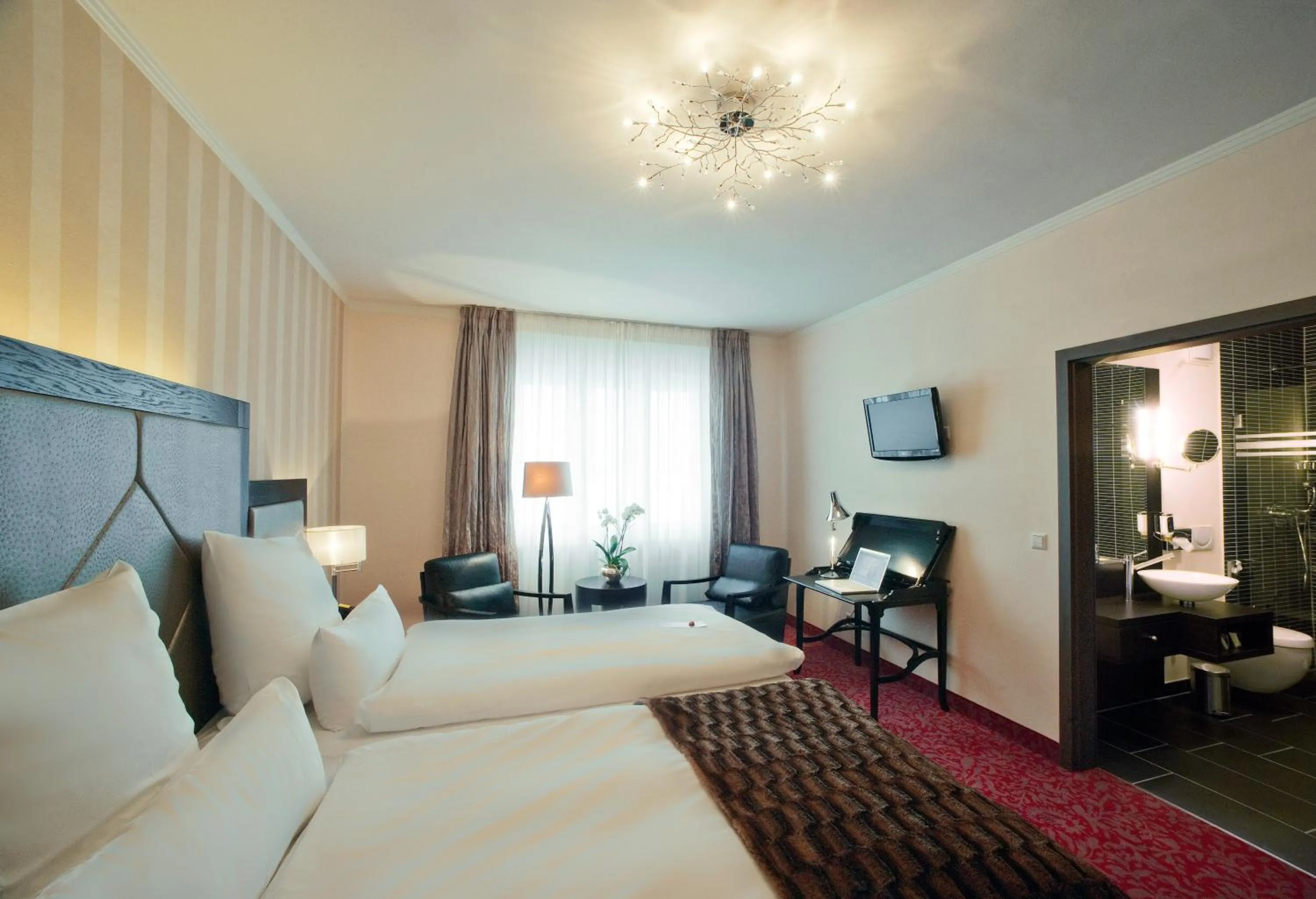 Bed in Top Hotel Krämer