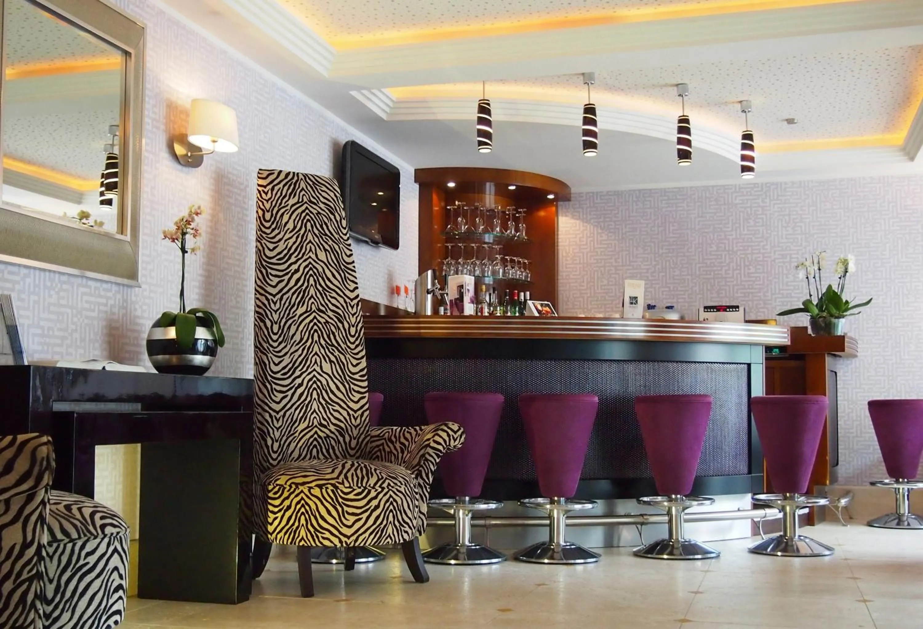 Lounge or bar in Top Hotel Krämer