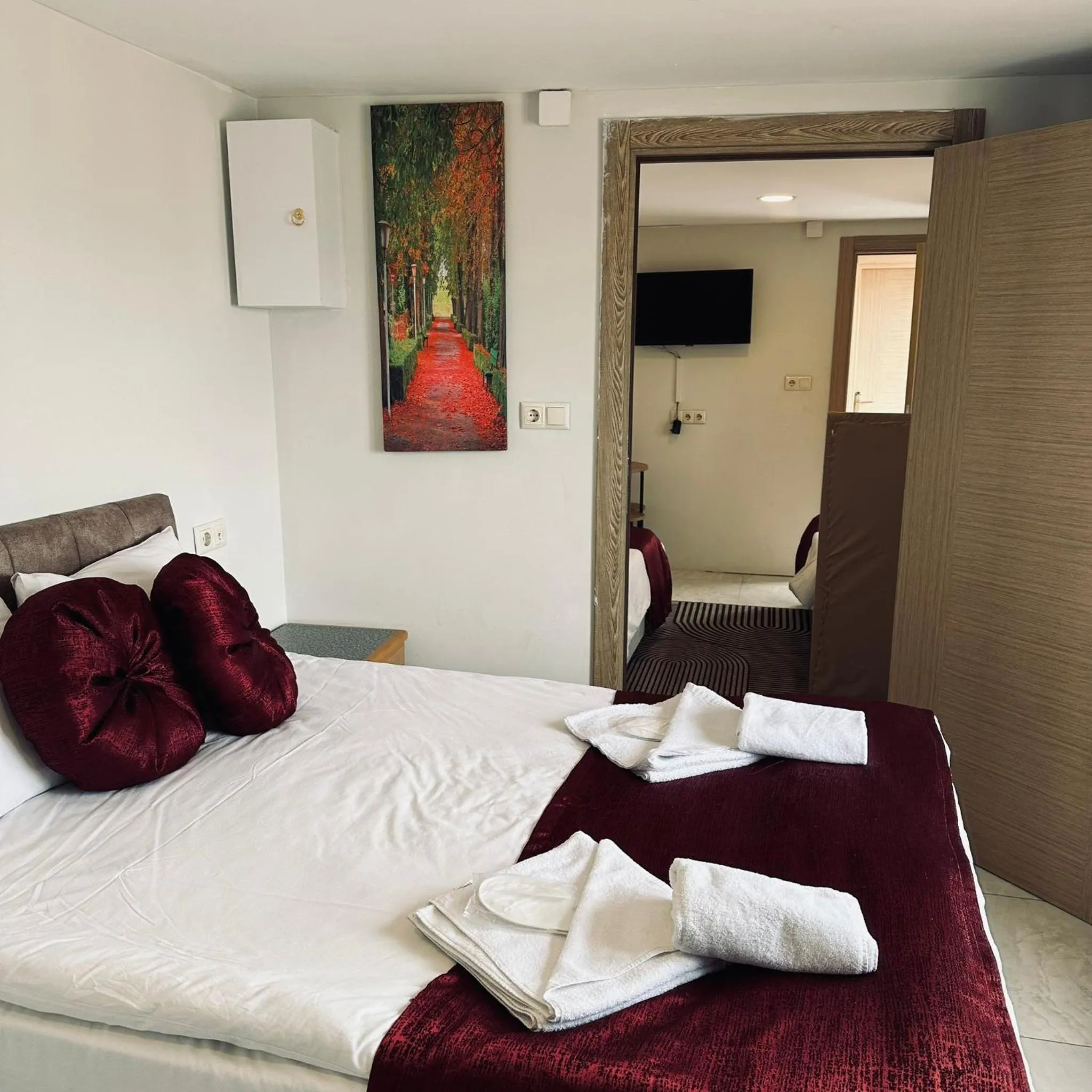 Bed in Bursa Malkoc Hotel