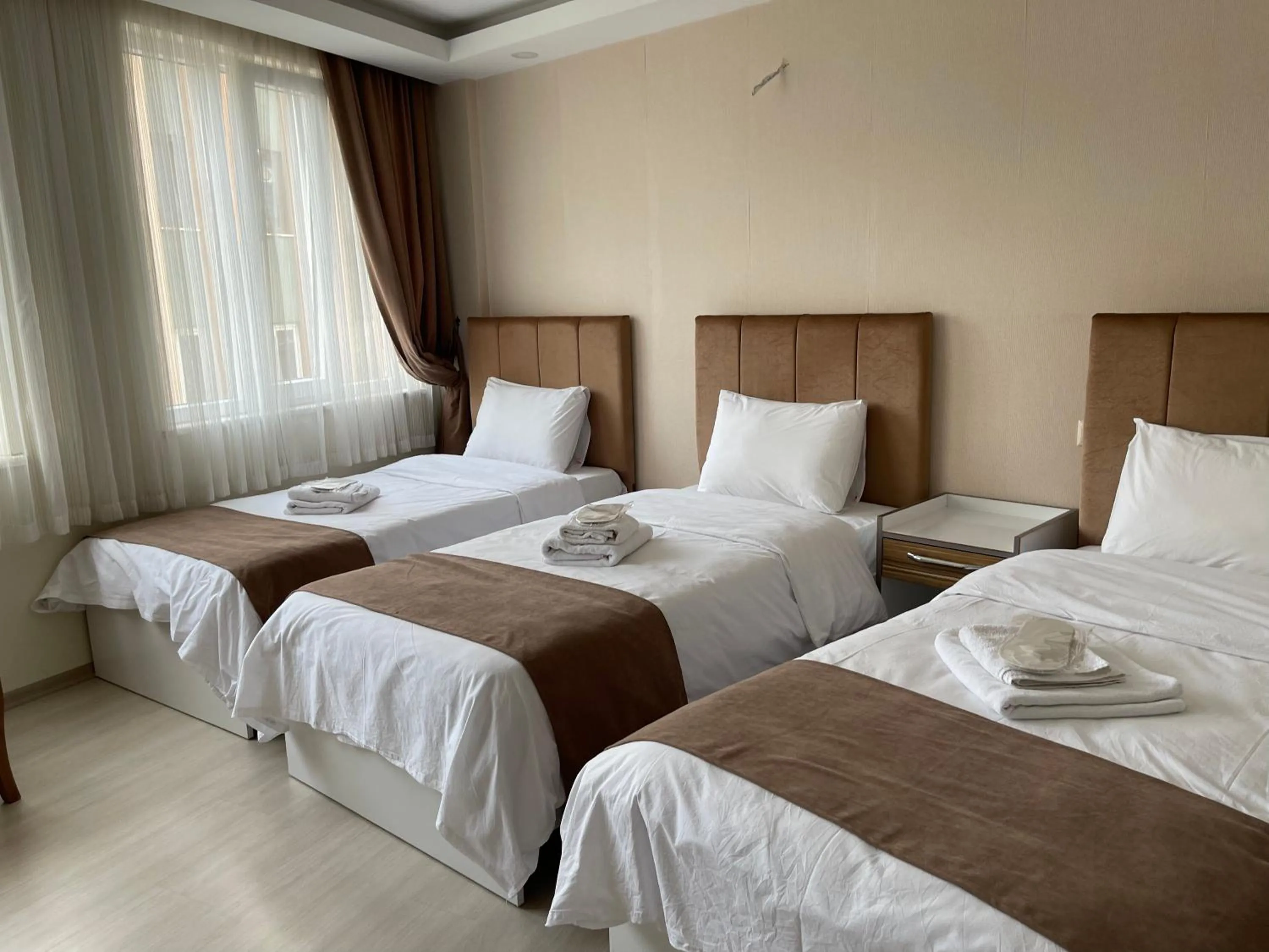 Photo of the whole room, Bed in Bursa Malkoc Hotel