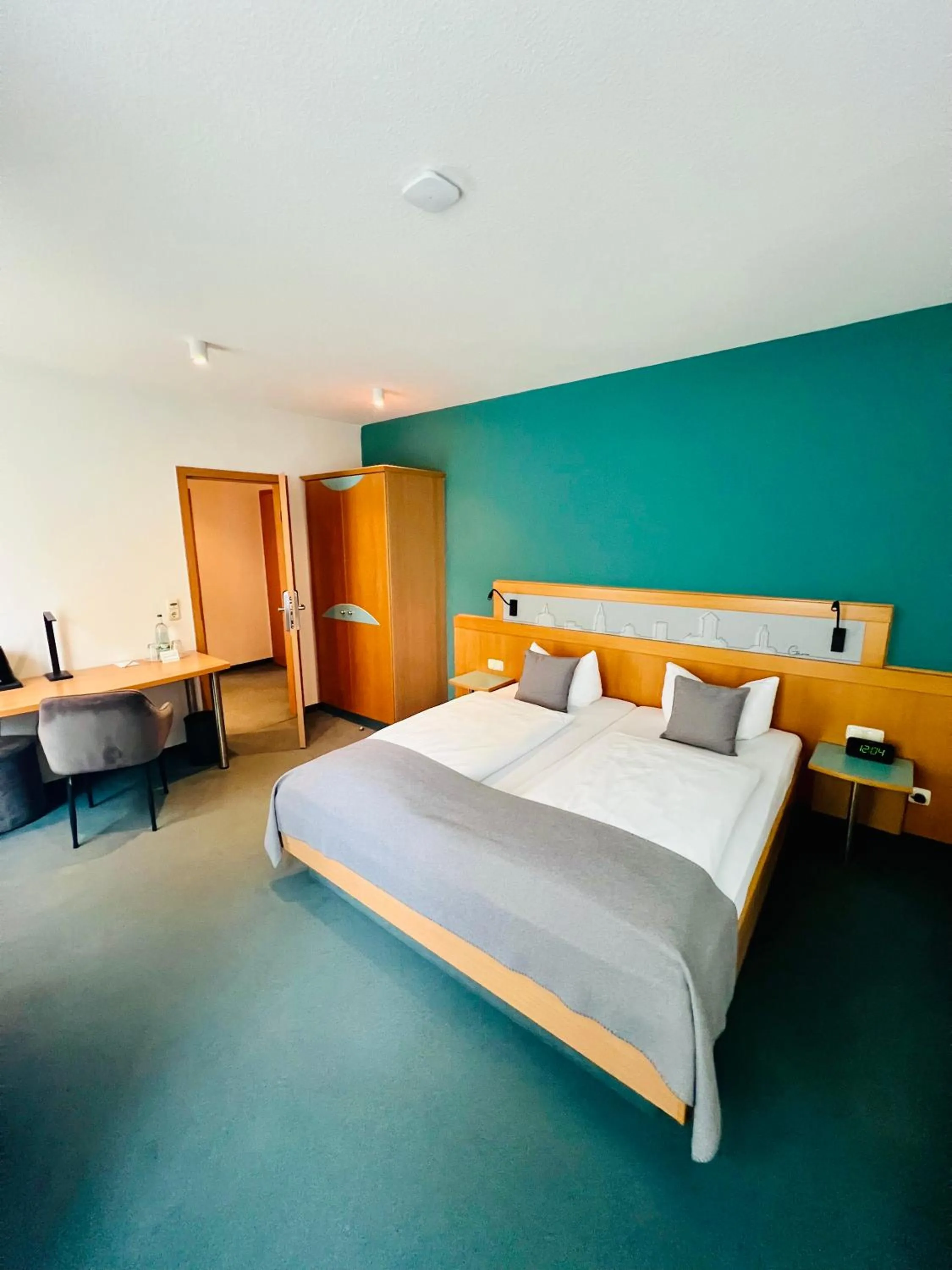 Bed in Hotel Gewürzmühle