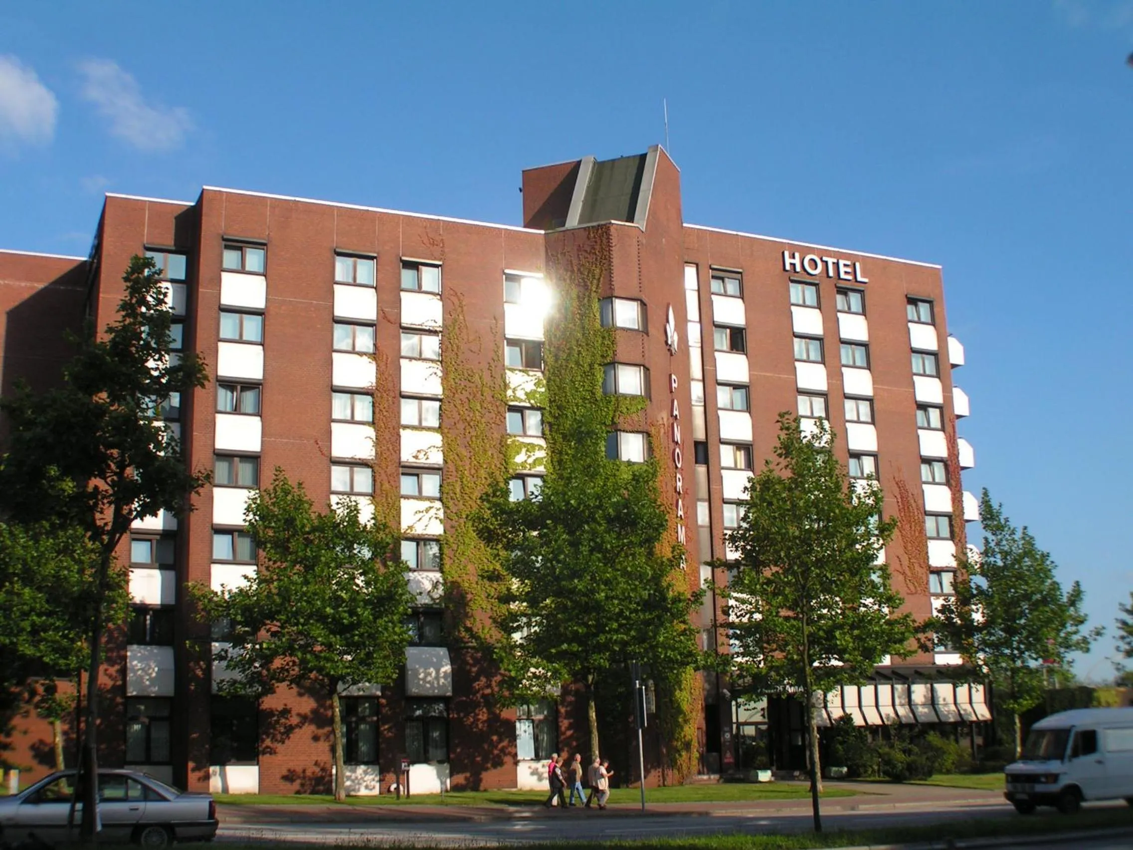 Property building in Hotel Panorama Hamburg-Billstedt