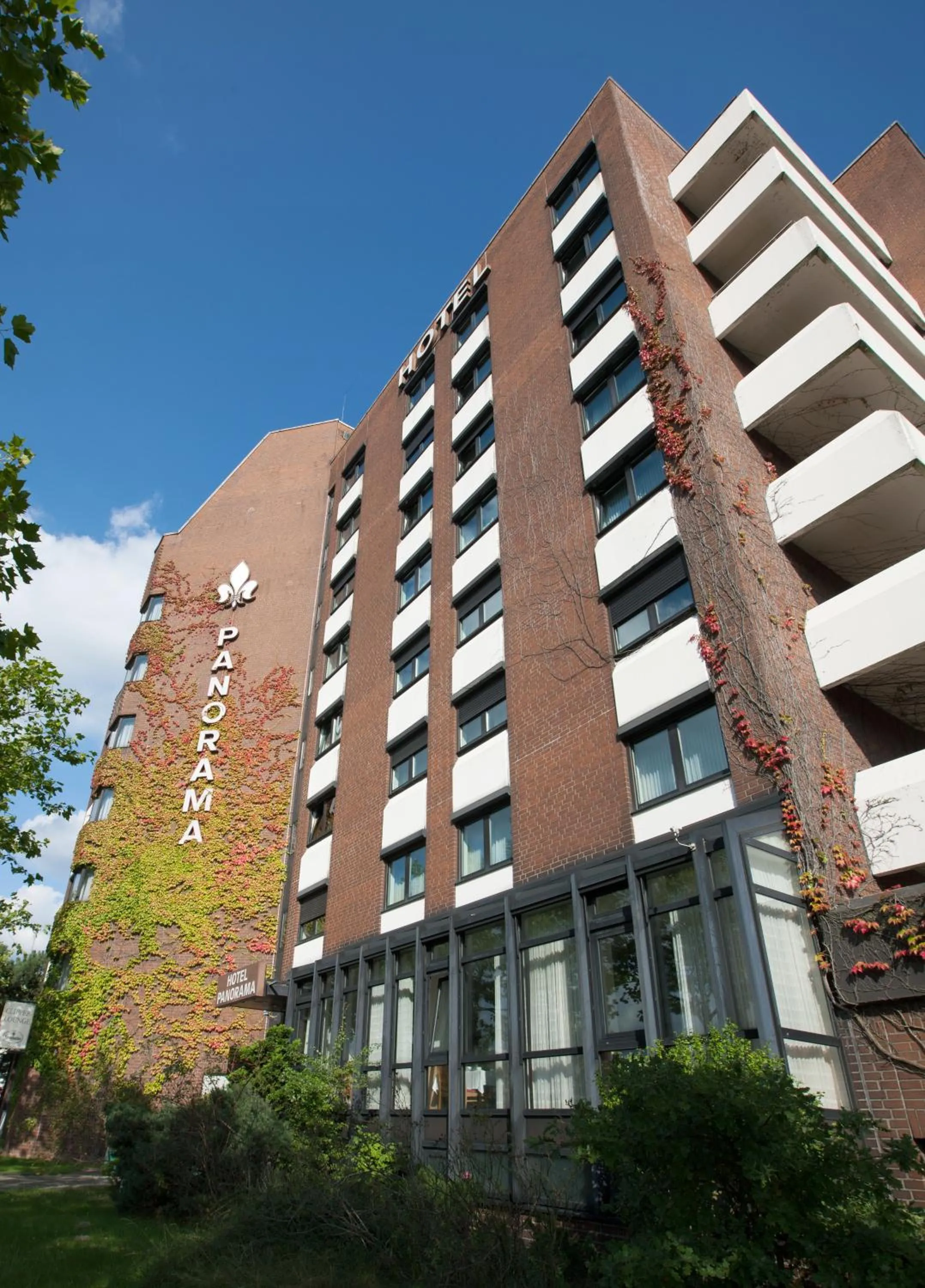 Property building in Hotel Panorama Hamburg-Billstedt