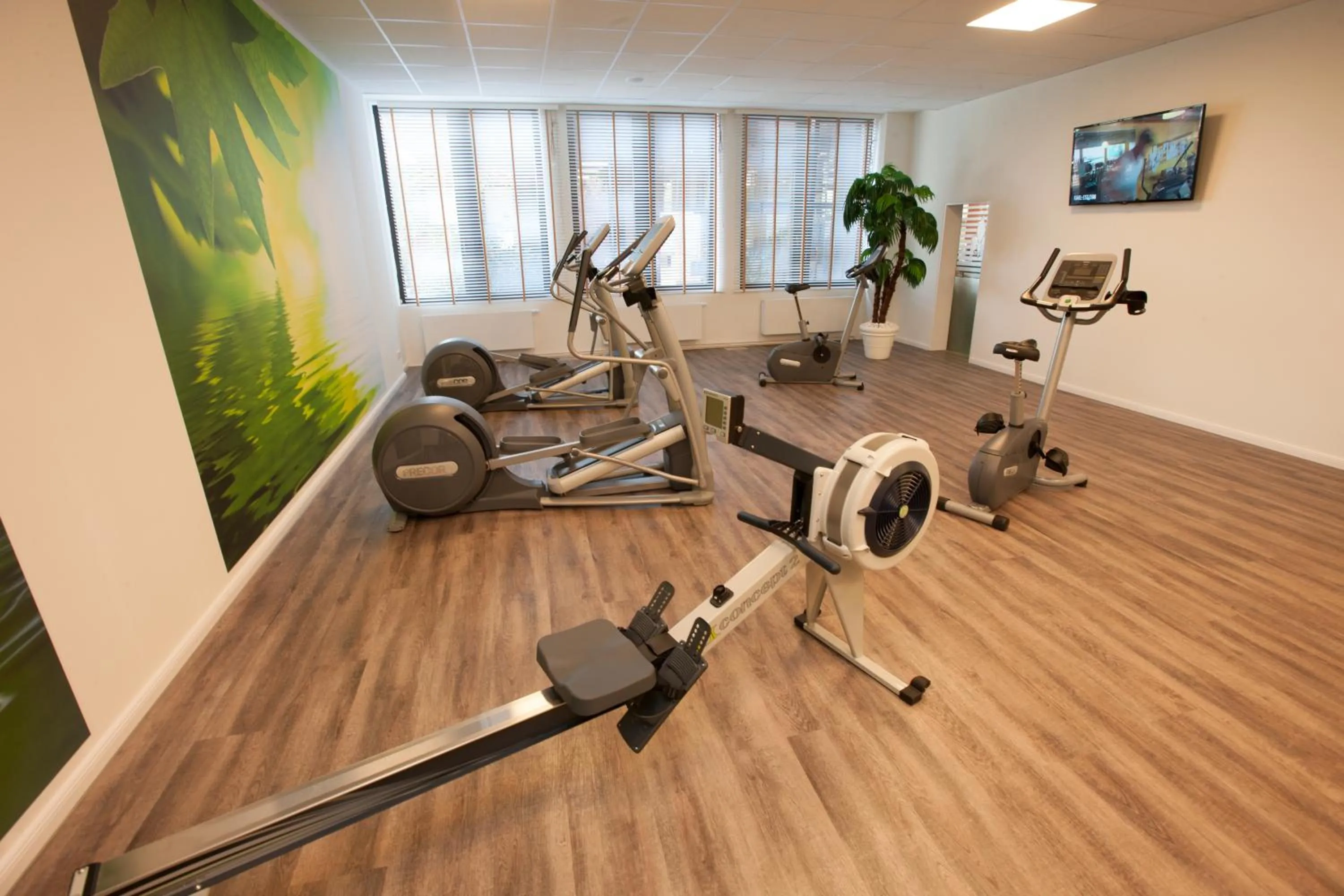 Fitness centre/facilities in Hotel Panorama Hamburg-Billstedt