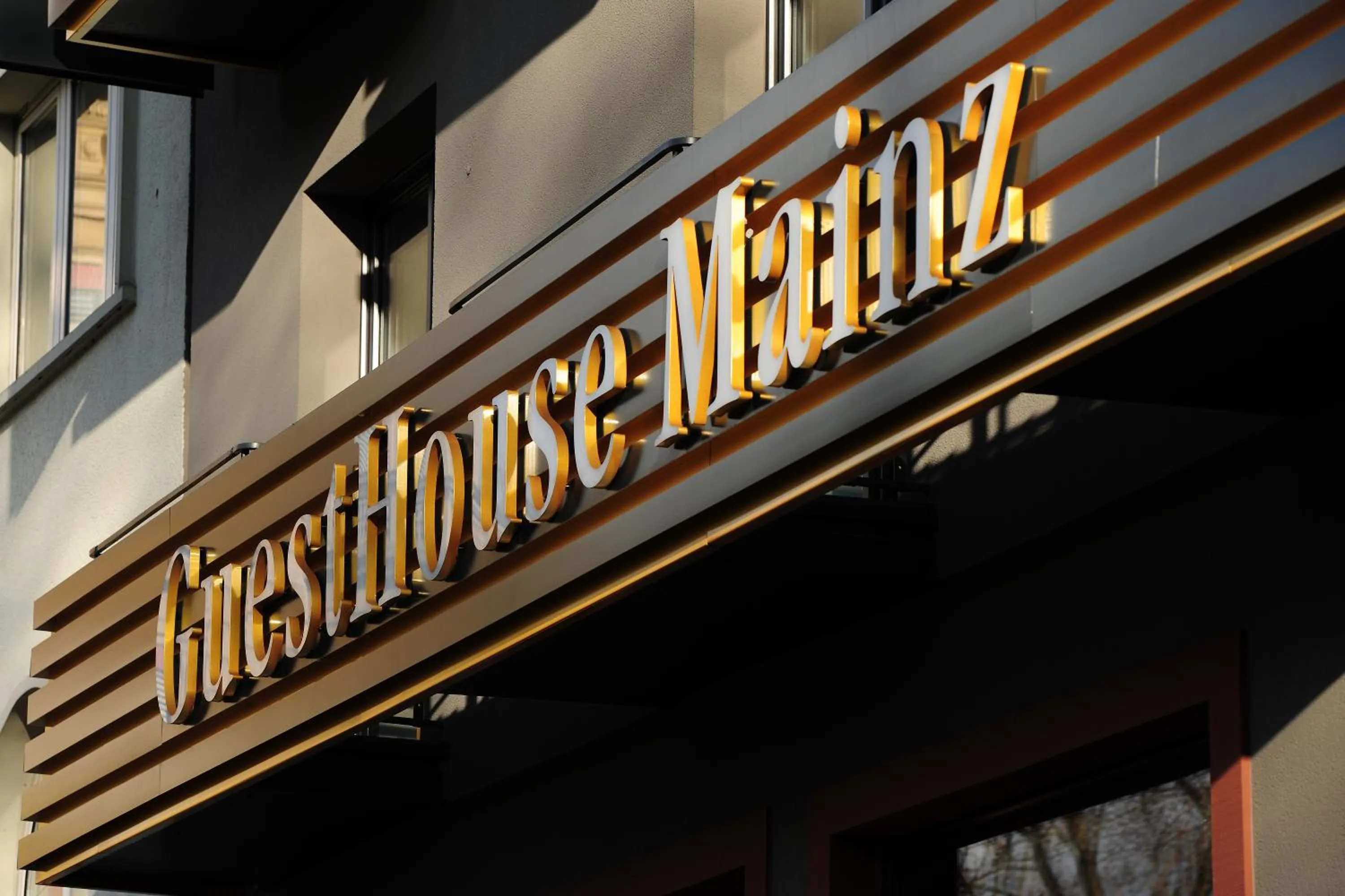 Facade/entrance in GuestHouse Mainz