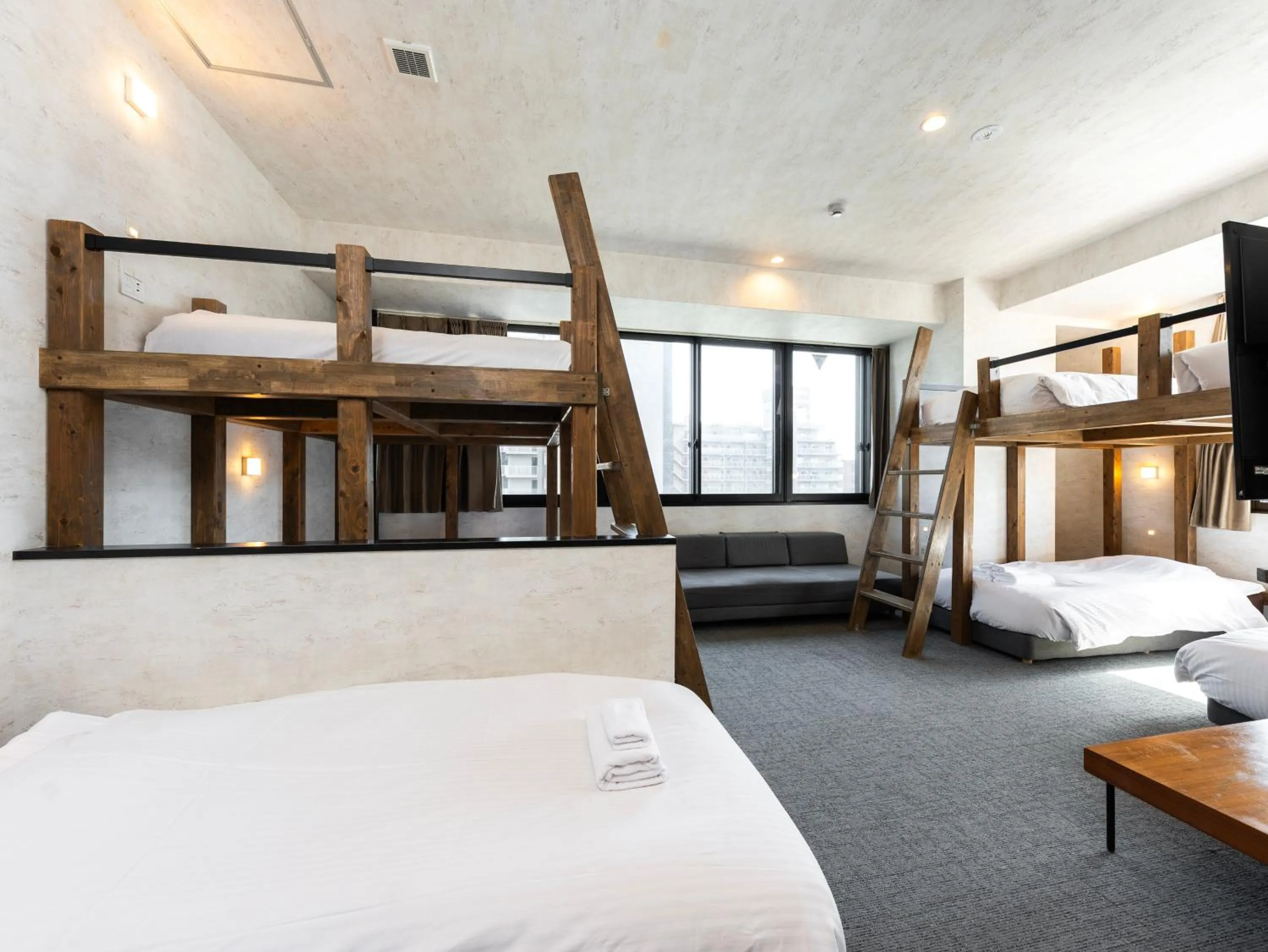 Bed in WELLSTAY Namba