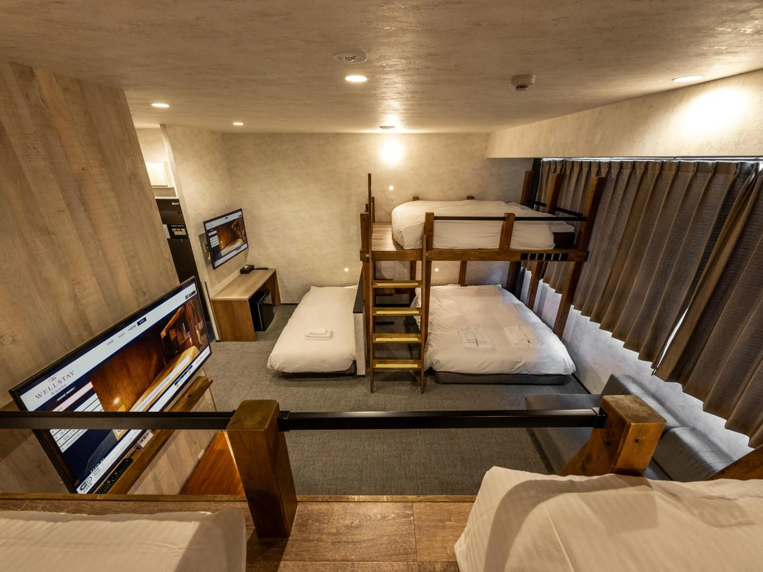 Bed in WELLSTAY Namba