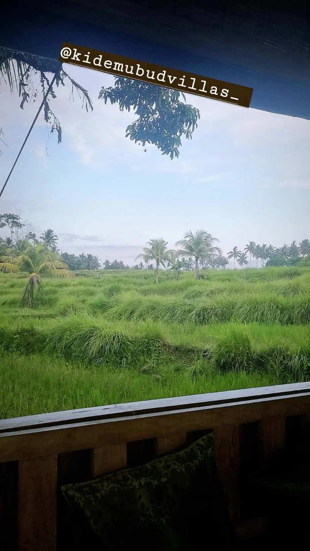 Living room in Kidem Ubud Villas