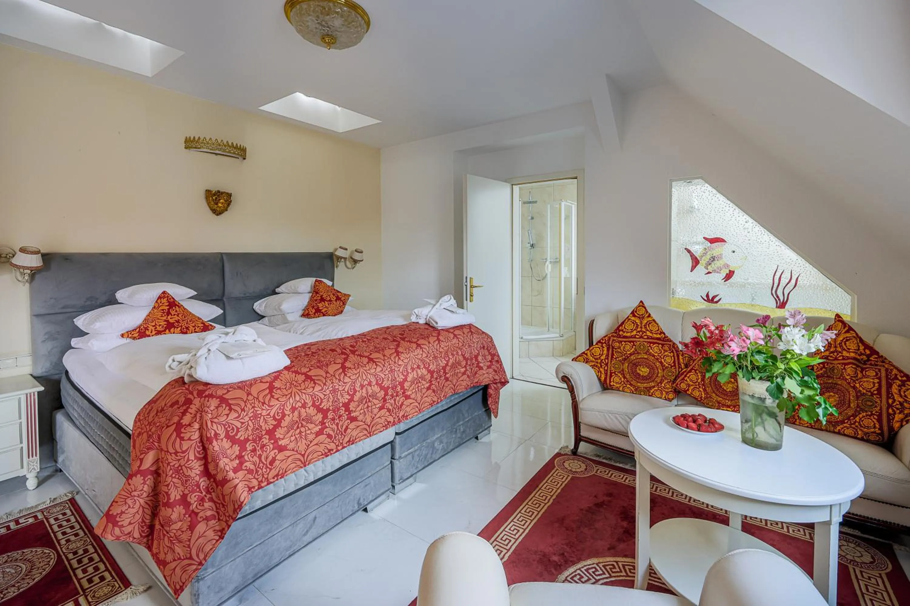 Bed in Hotel Augusta Am Kurfürstendamm