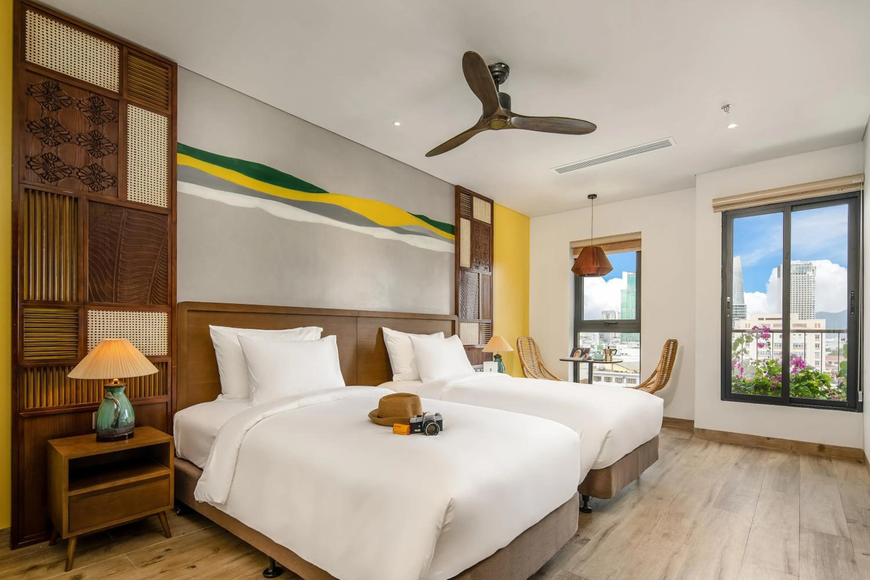 Bed in Seahorse Tropical Da Nang Hotel by Haviland