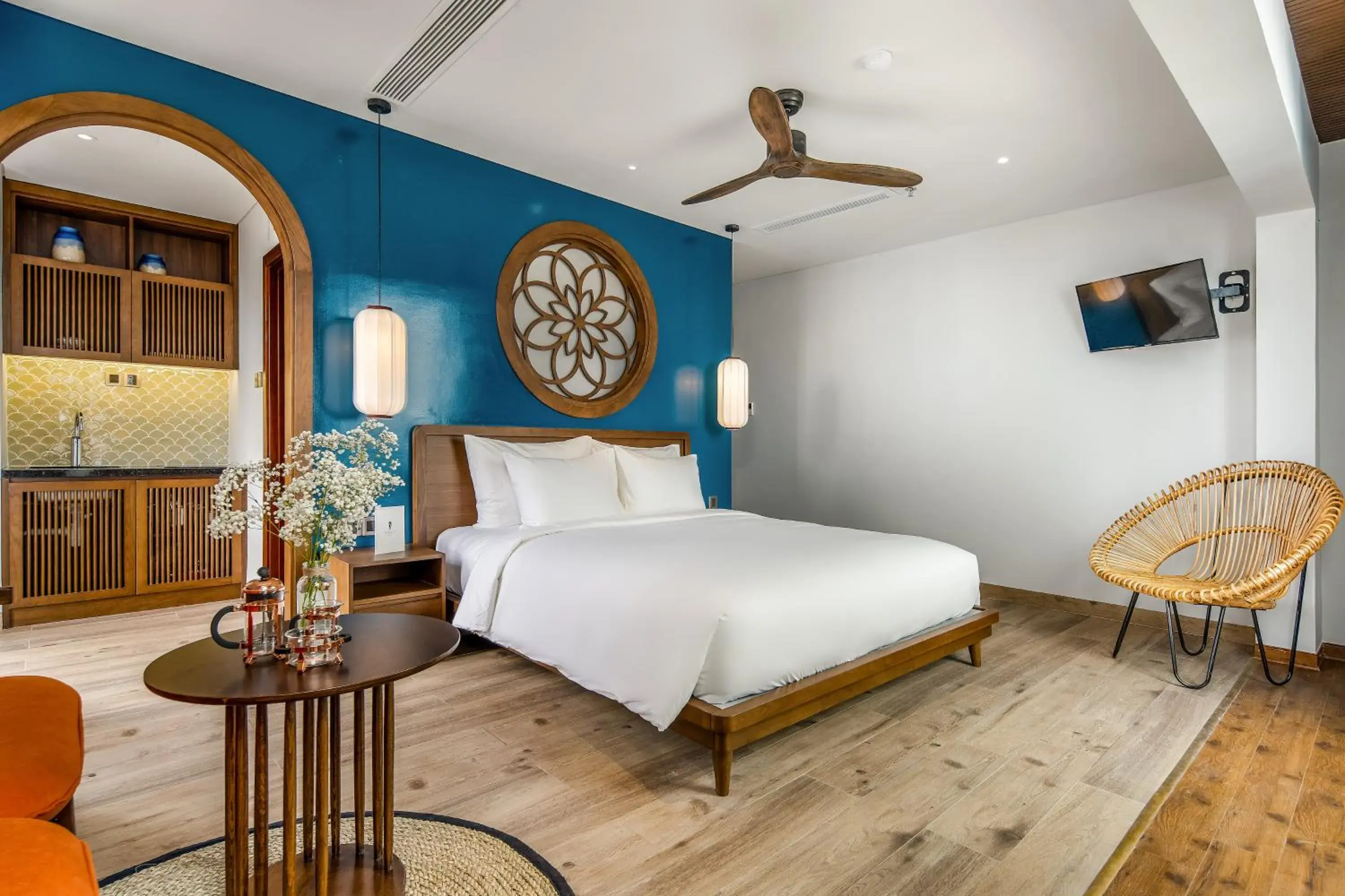 Photo of the whole room, Bed in Seahorse Tropical Da Nang Hotel by Haviland Photo of the whole room, Bed in Seahorse Tropical Da Nang Hotel by Haviland