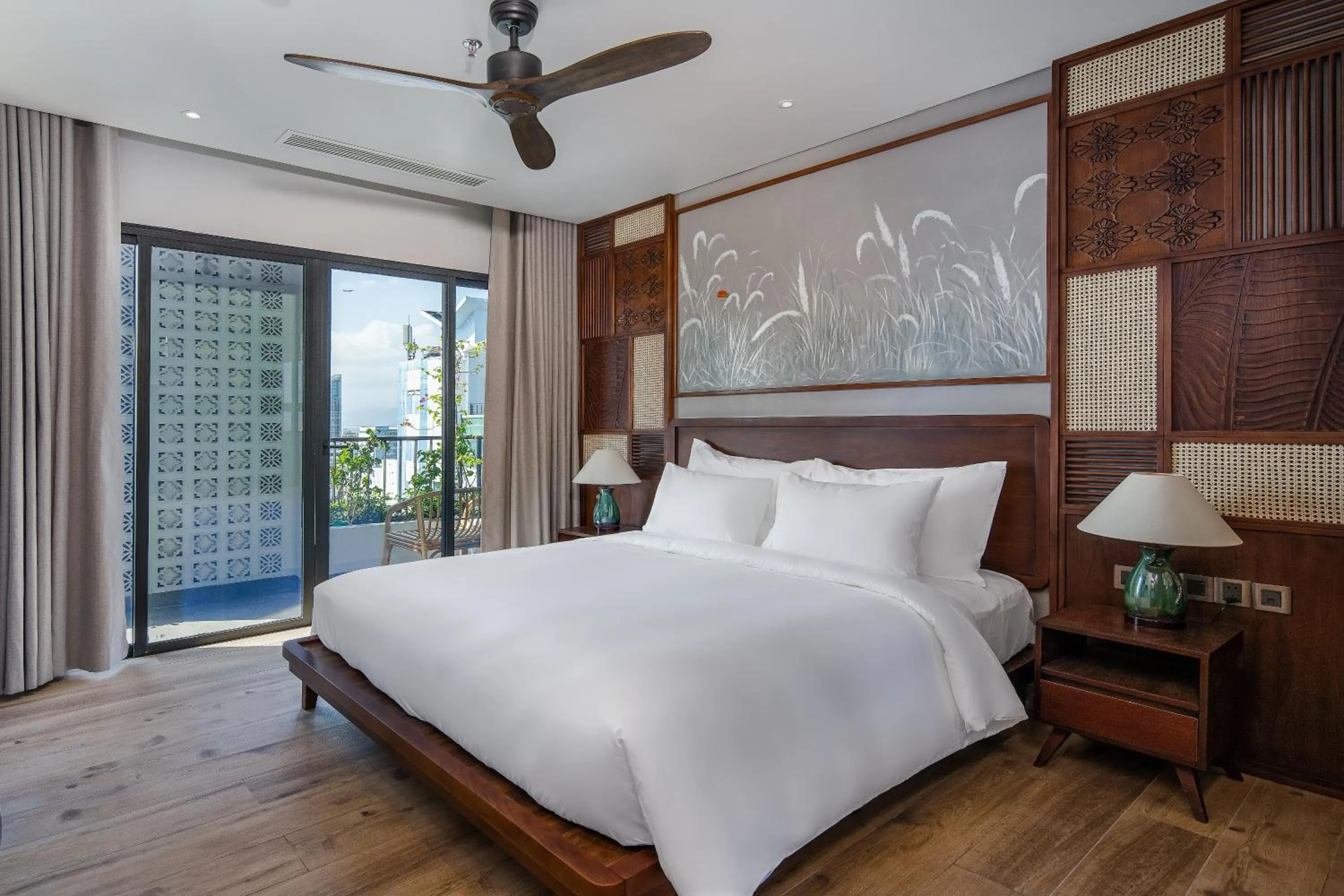 Bed in Seahorse Tropical Da Nang Hotel by Haviland