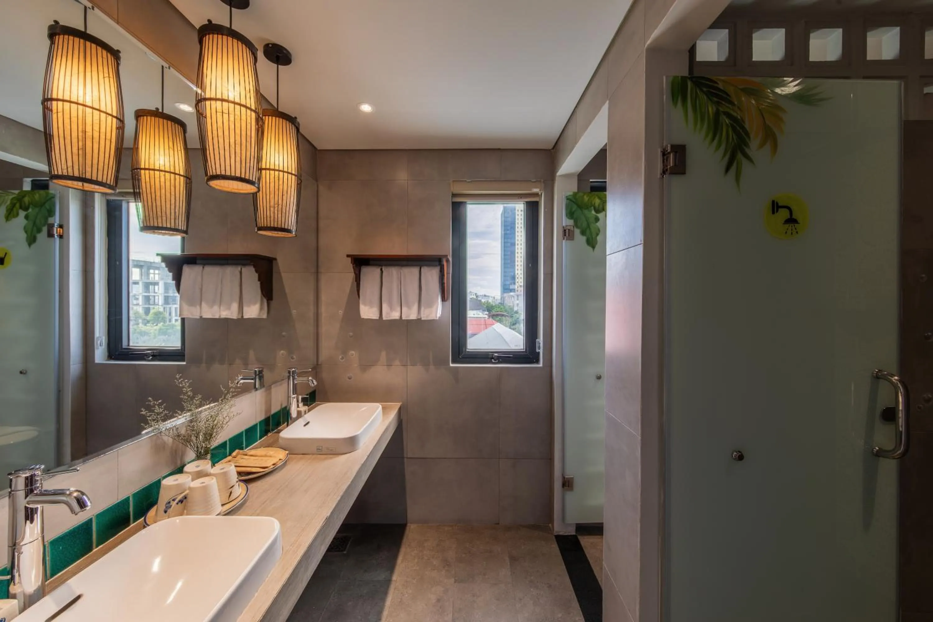 Bathroom in Seahorse Tropical Da Nang Hotel by Haviland