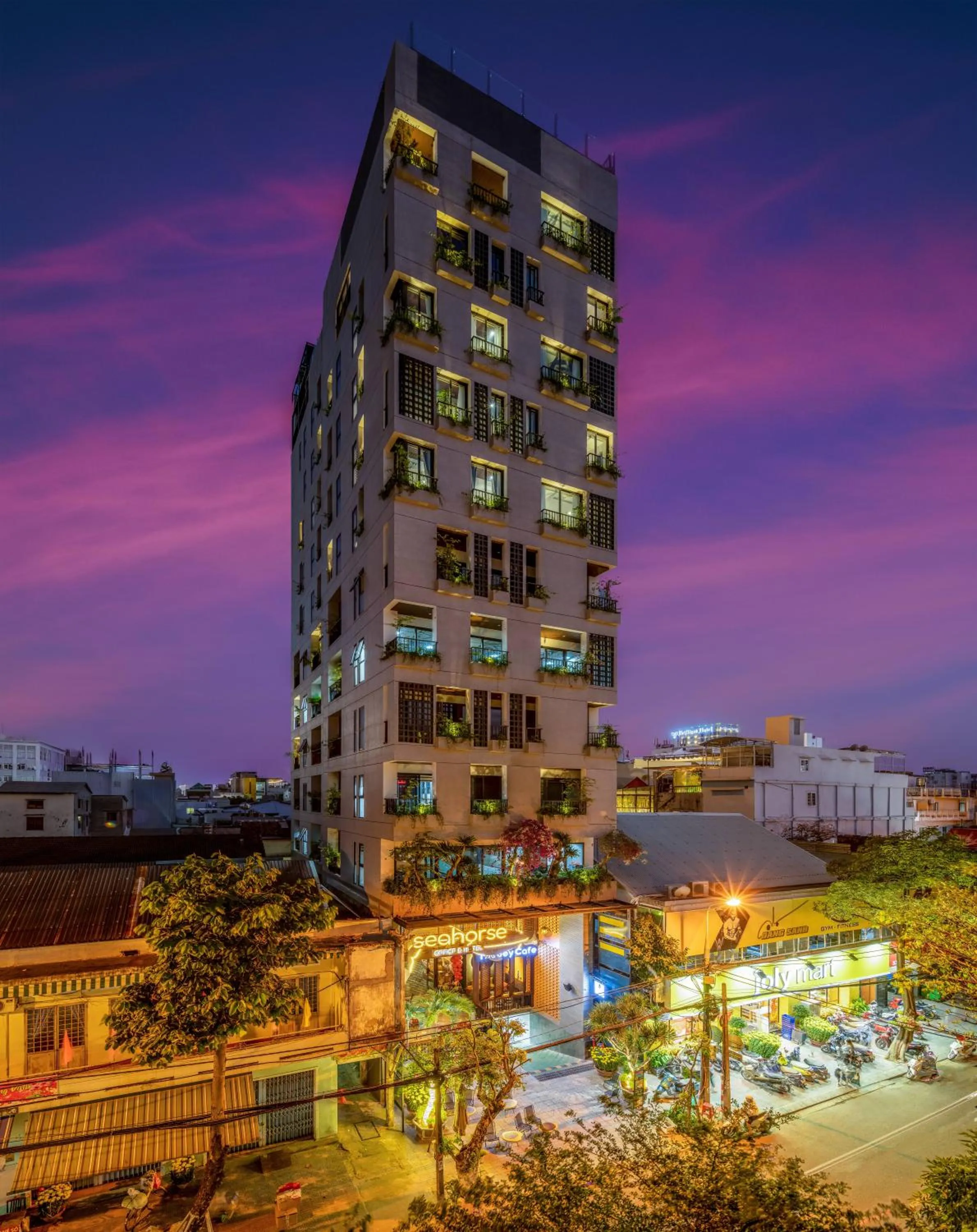 Property building in Seahorse Tropical Da Nang Hotel by Haviland