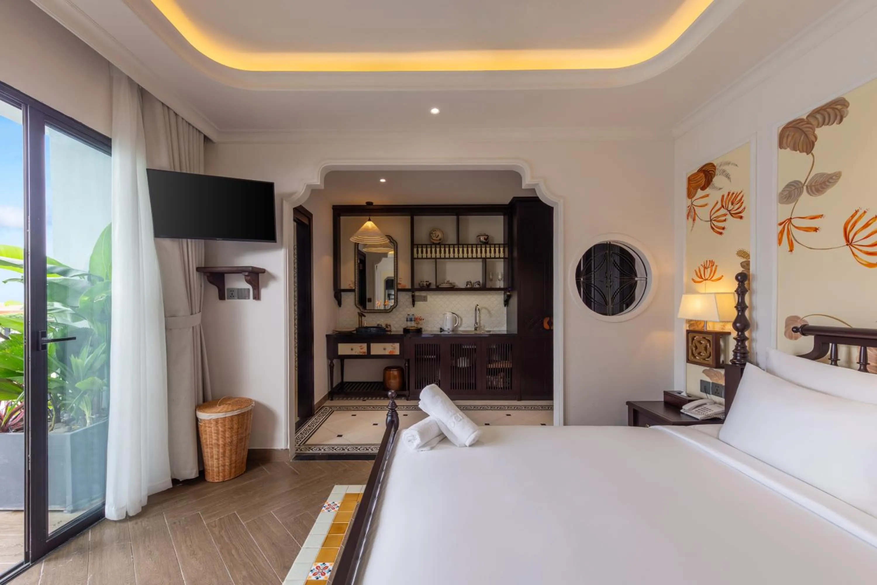 Bed in Seahorse Tropical Da Nang Hotel by Haviland