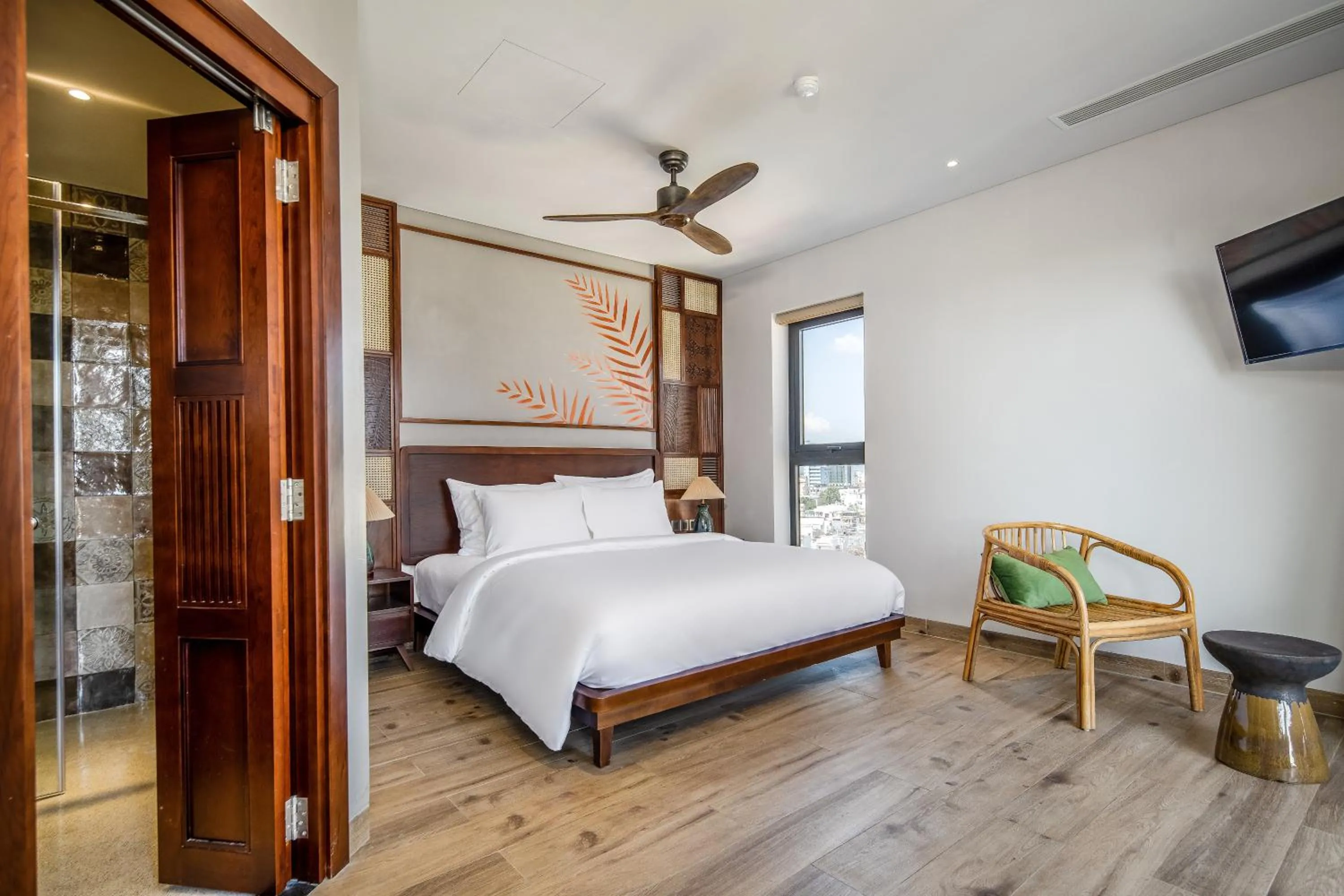 Bed in Seahorse Tropical Da Nang Hotel by Haviland