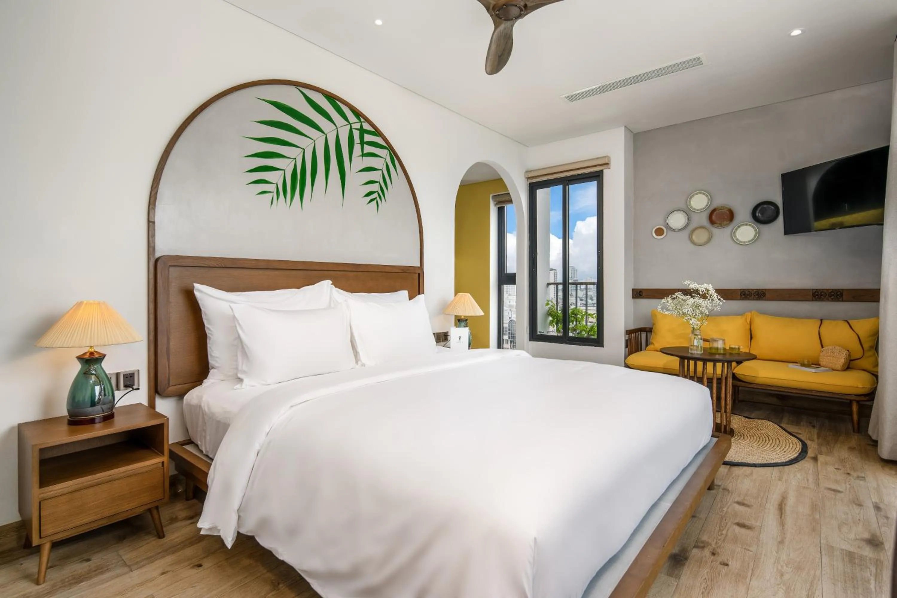 Bed in Seahorse Tropical Da Nang Hotel by Haviland