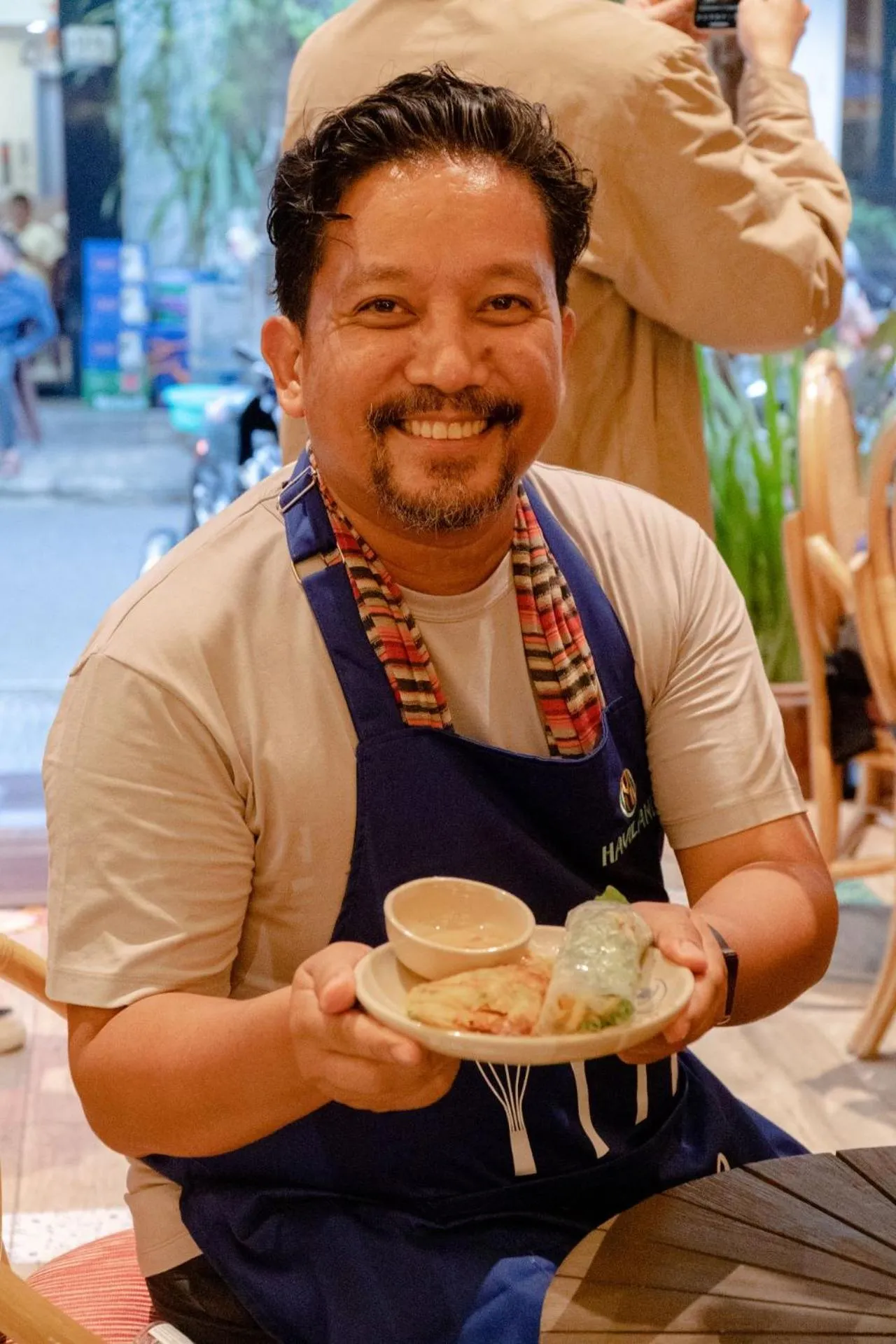 People in Seahorse Tropical Da Nang Hotel by Haviland