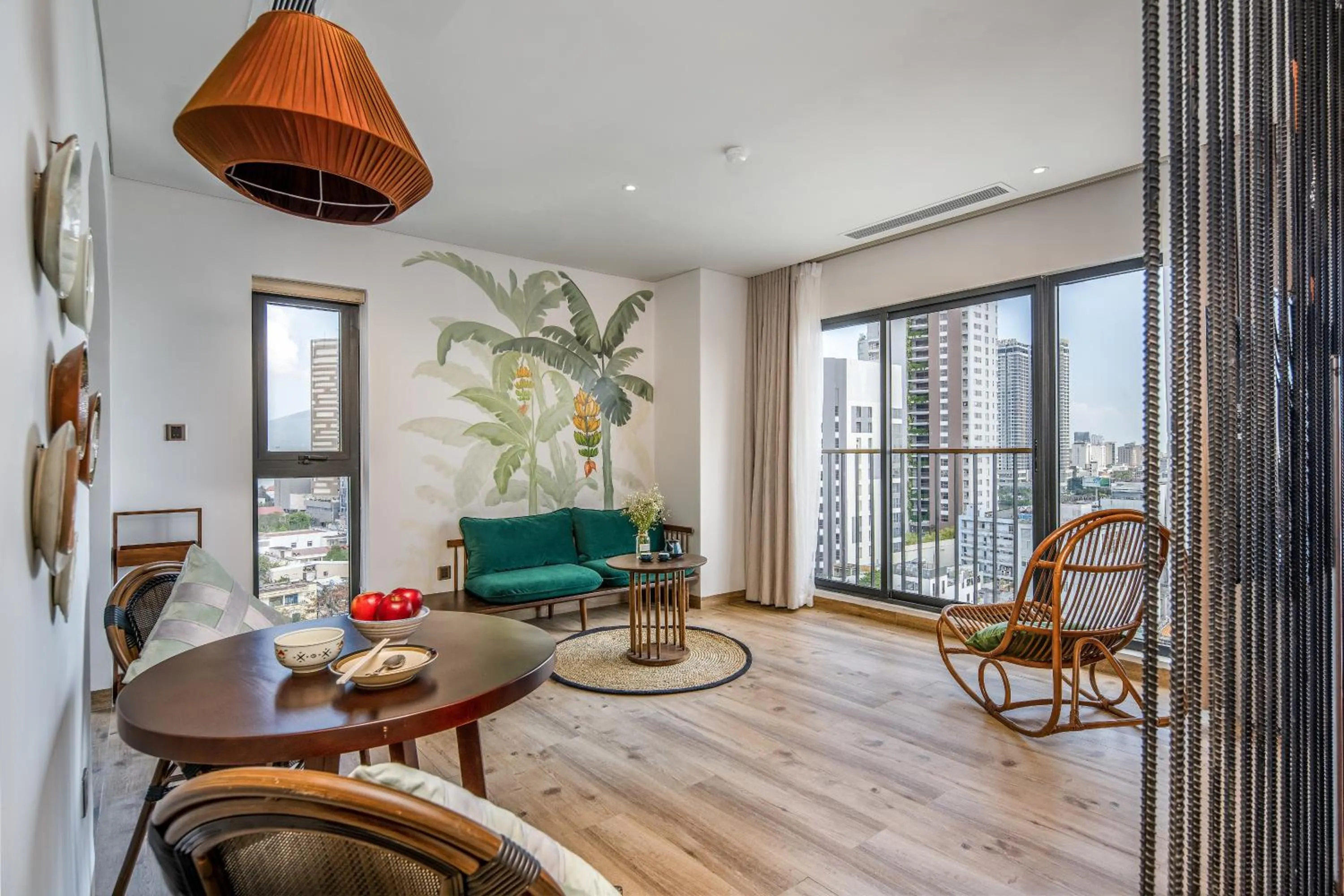 Living room in Seahorse Tropical Da Nang Hotel by Haviland