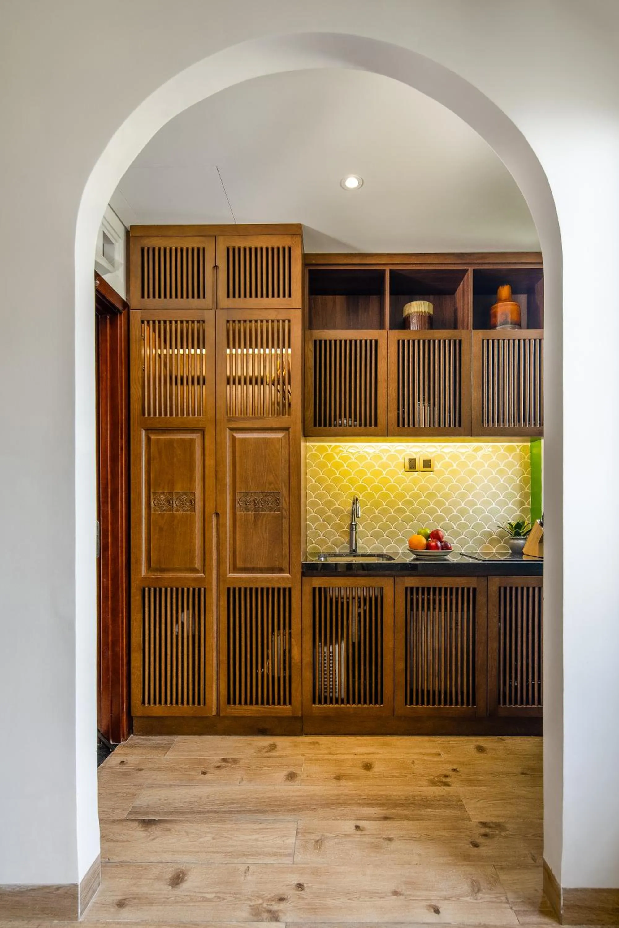 Kitchen or kitchenette in Seahorse Tropical Da Nang Hotel by Haviland