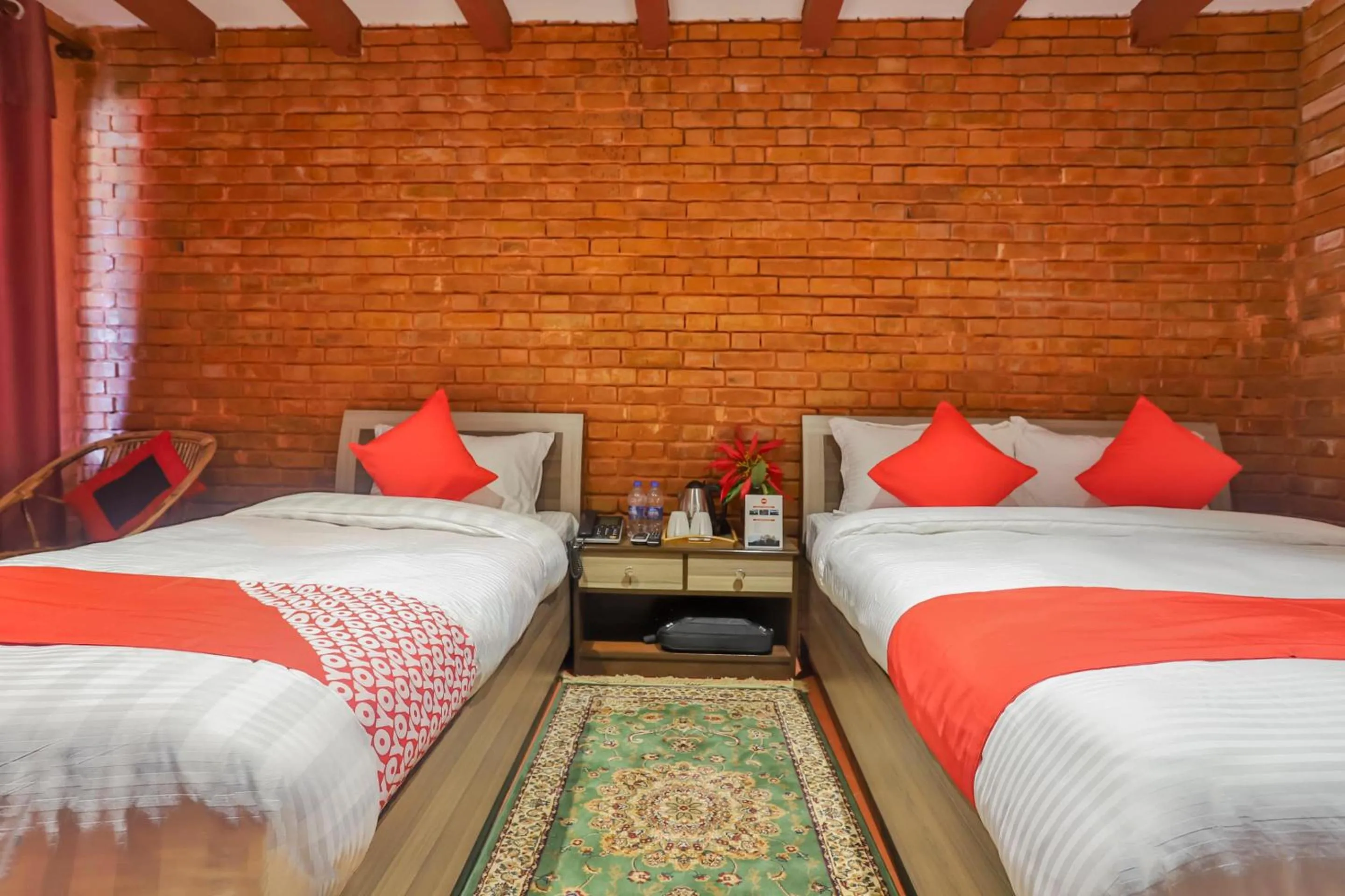 Bedroom, Bed in Kathmandu Cottage - Boutique