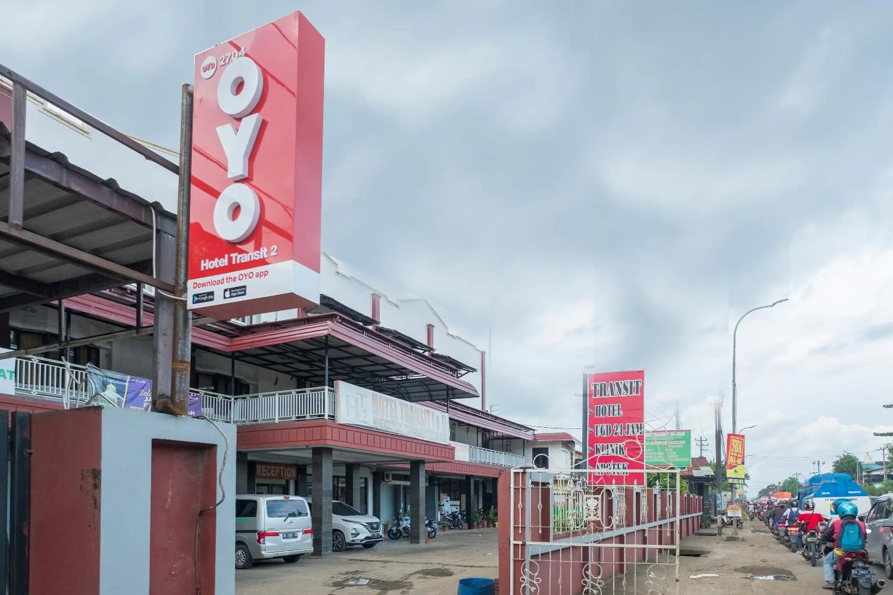 Facade/entrance in Hotel O Transit 2 Facade/entrance in Hotel O Transit 2
