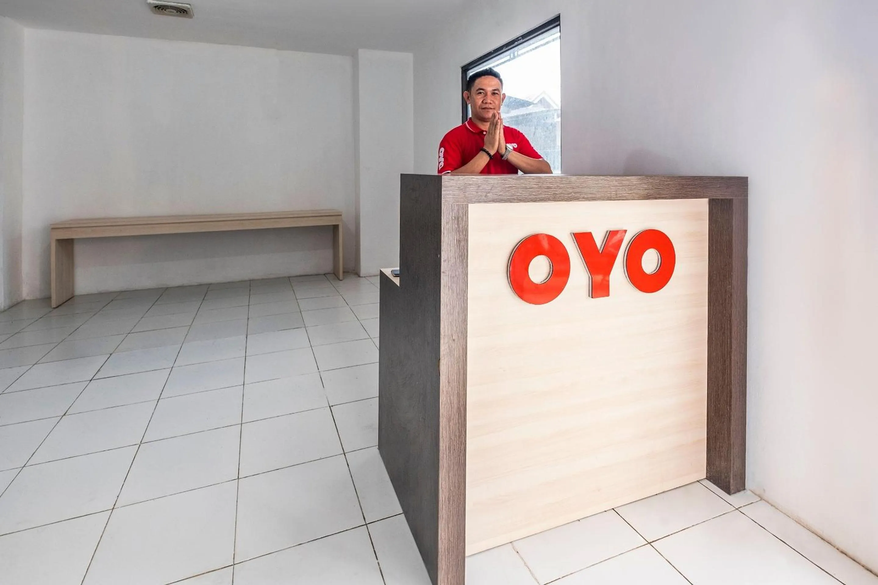 Lobby or reception in Hotel O RF Homestay
