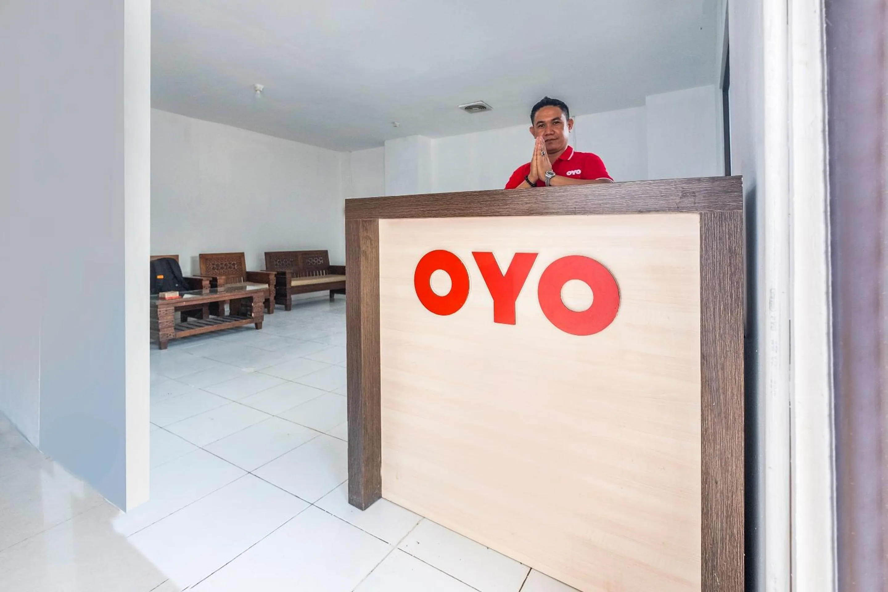 Lobby or reception in Hotel O RF Homestay