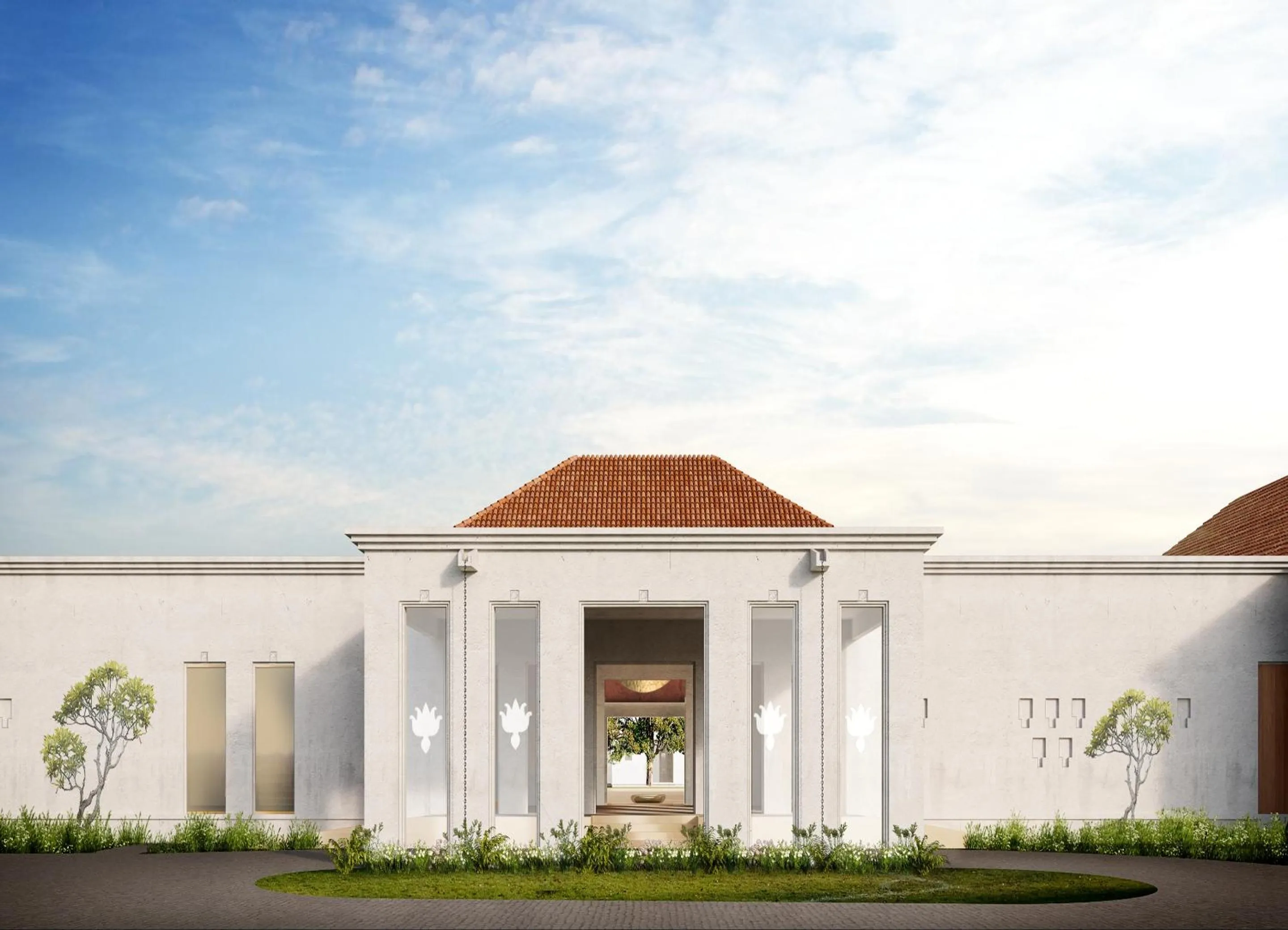 Facade/entrance in Marasa Sarovar Premiere, Bodhgaya