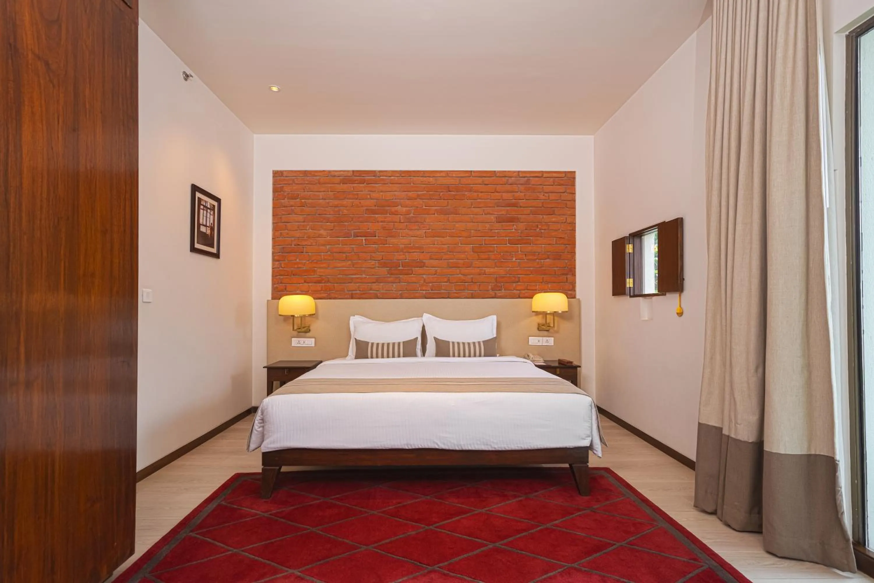 Bed in Marasa Sarovar Premiere, Bodhgaya