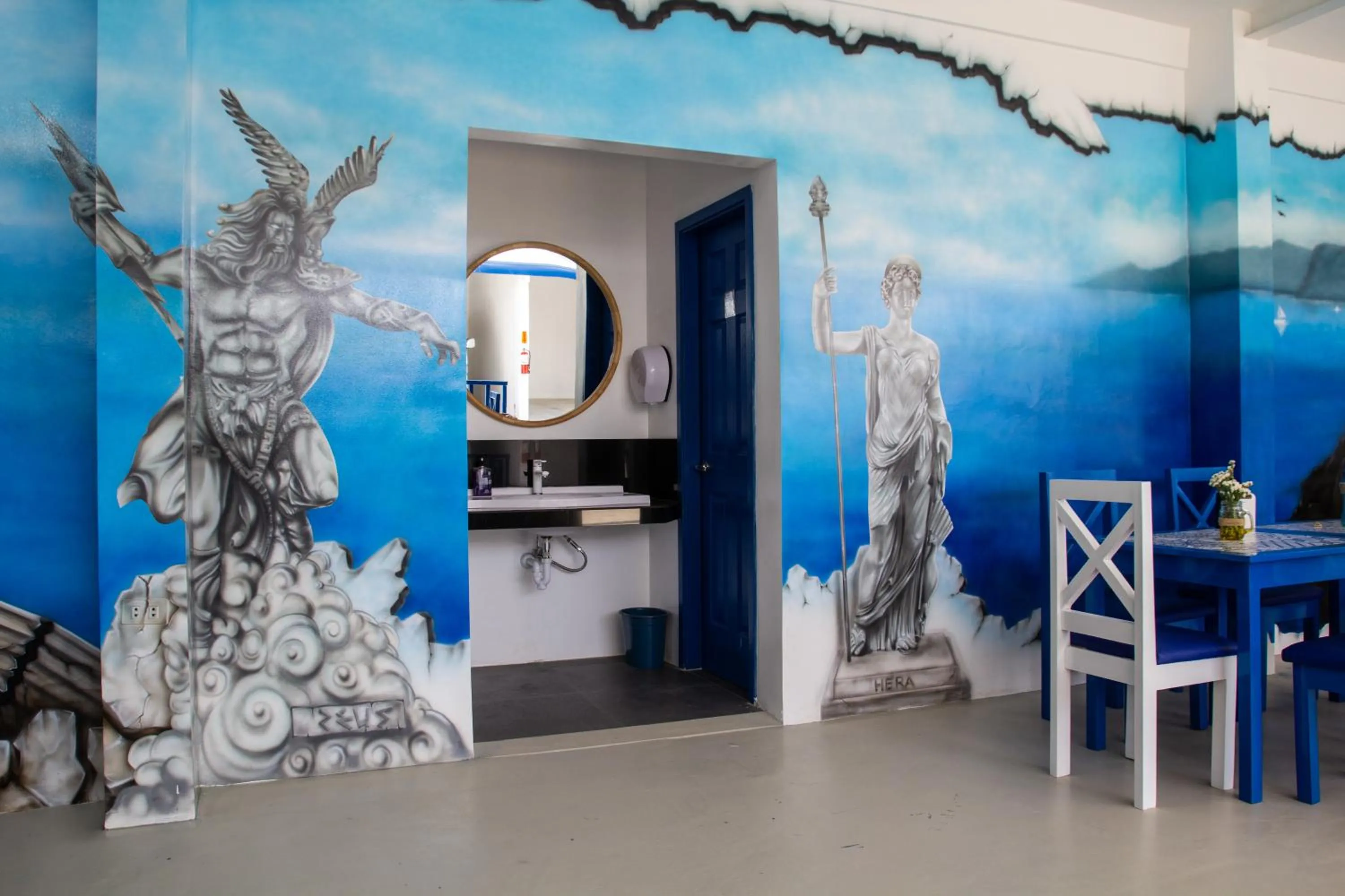 Dining area in Skytel Palawan