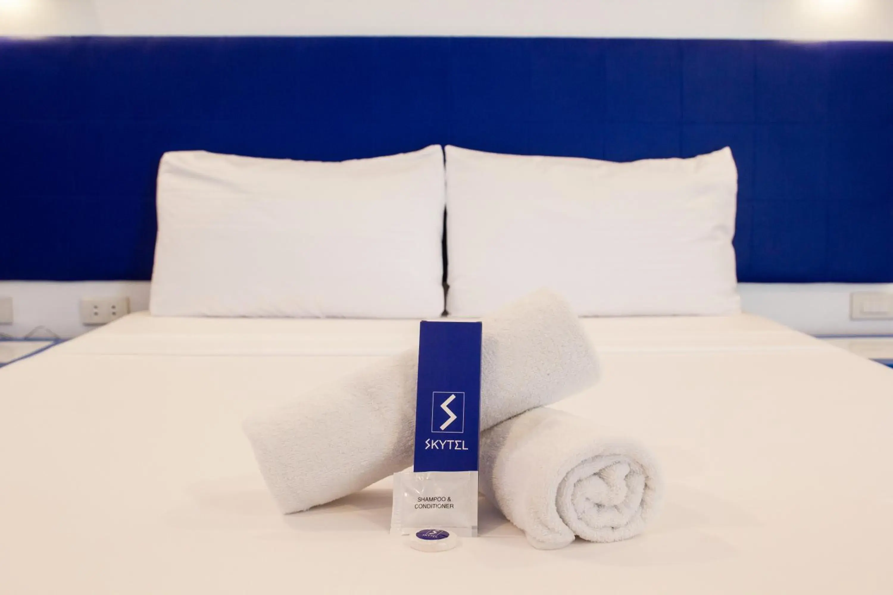 Bed in Skytel Palawan Bed in Skytel Palawan