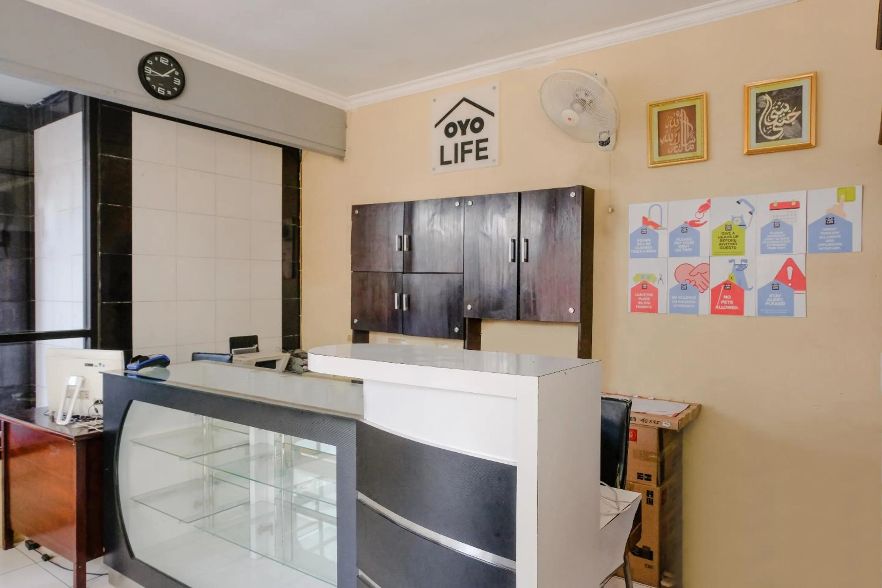 Lobby or reception in OYO Life 2744 Guest House Qudsi