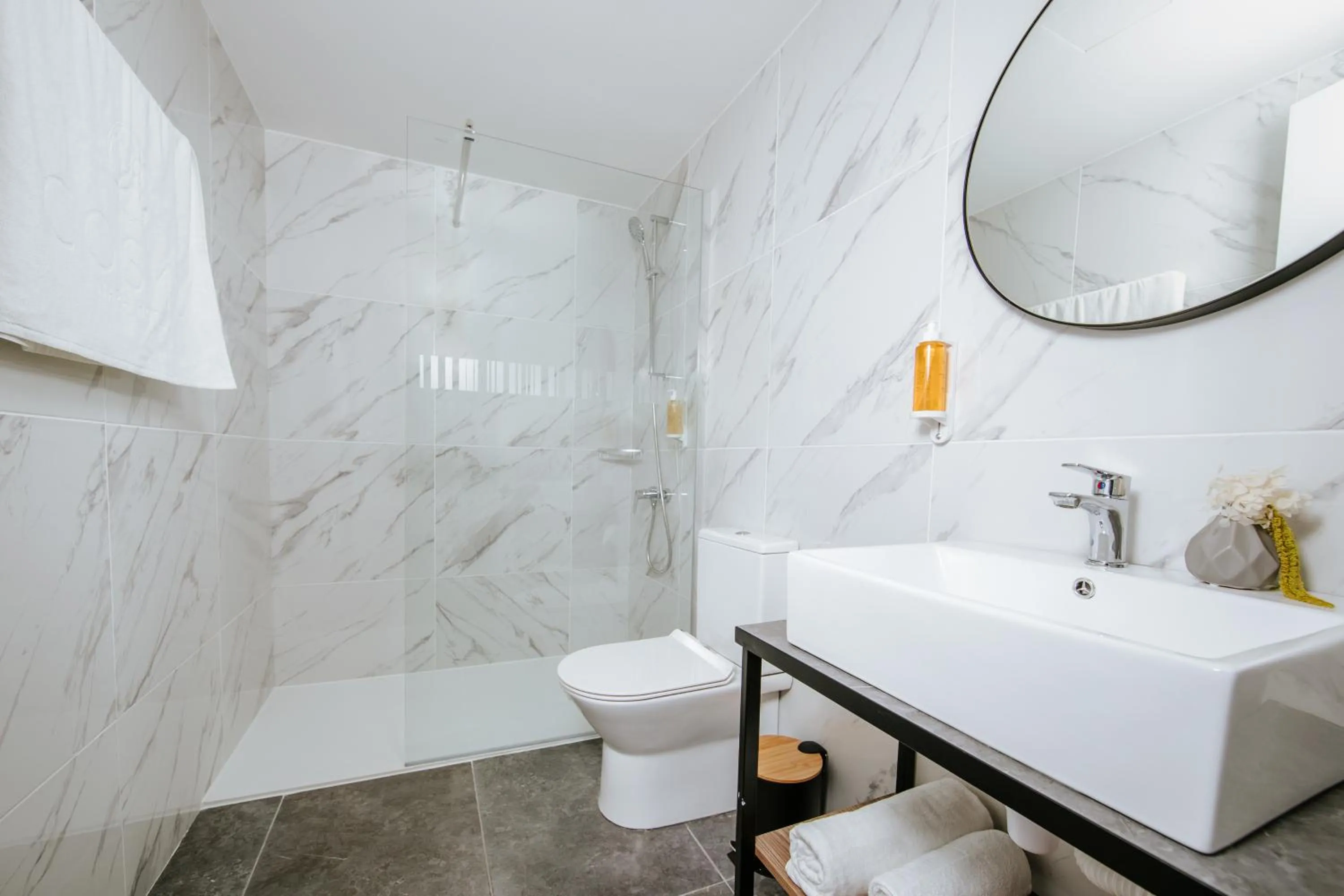 Bathroom in Cosmo Napa Boutique Hotel