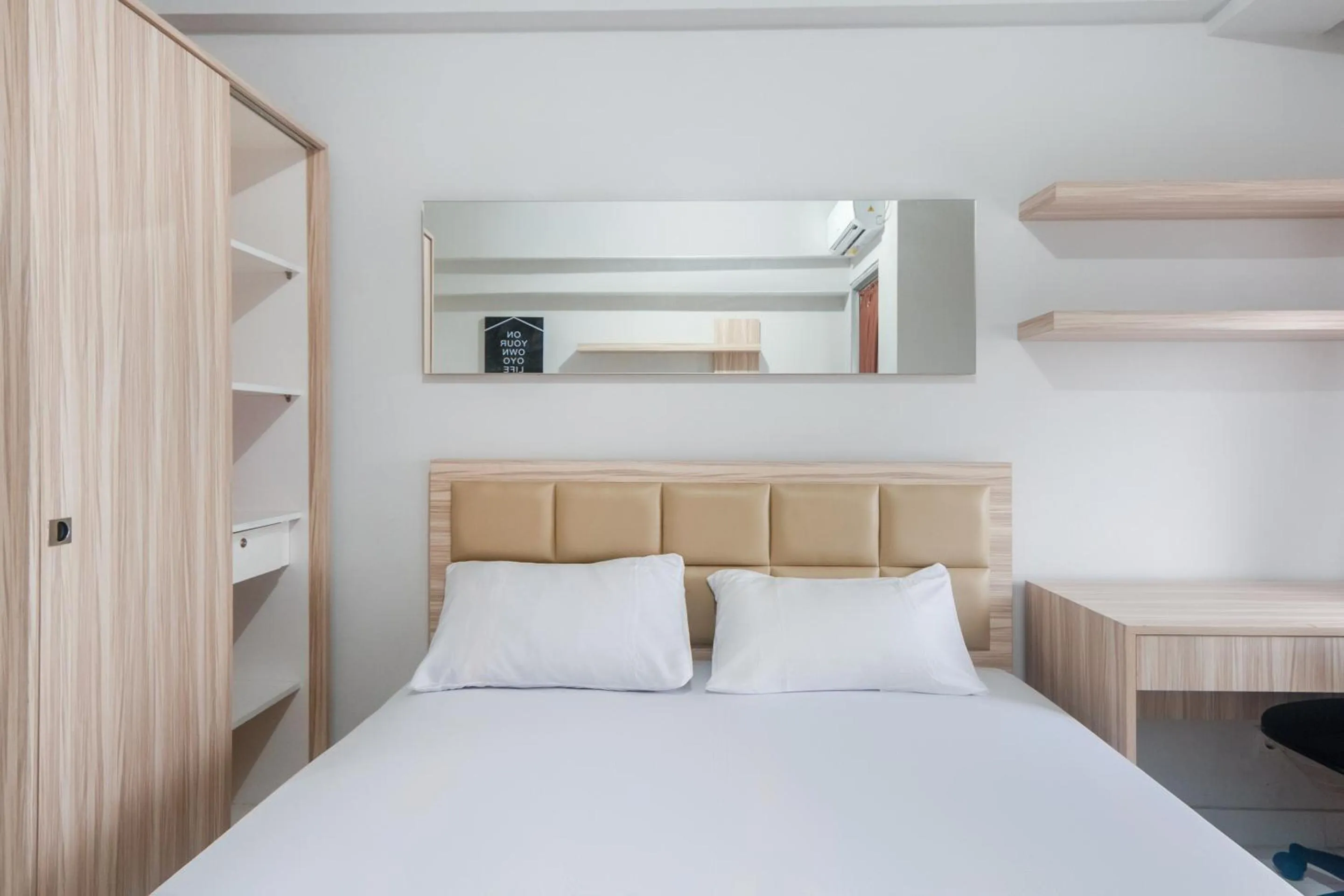 Bedroom, Bed in OYO Life 2837 Apartment Dramaga Tower