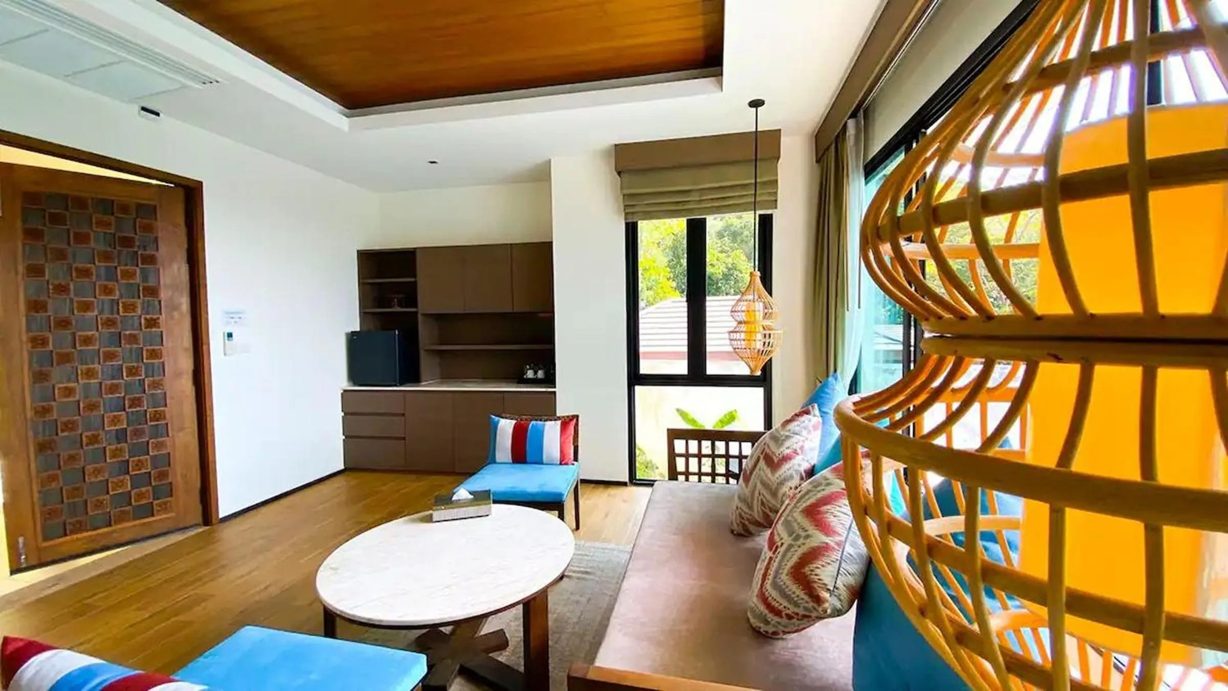 Living room in Silla Villa Kata Beach