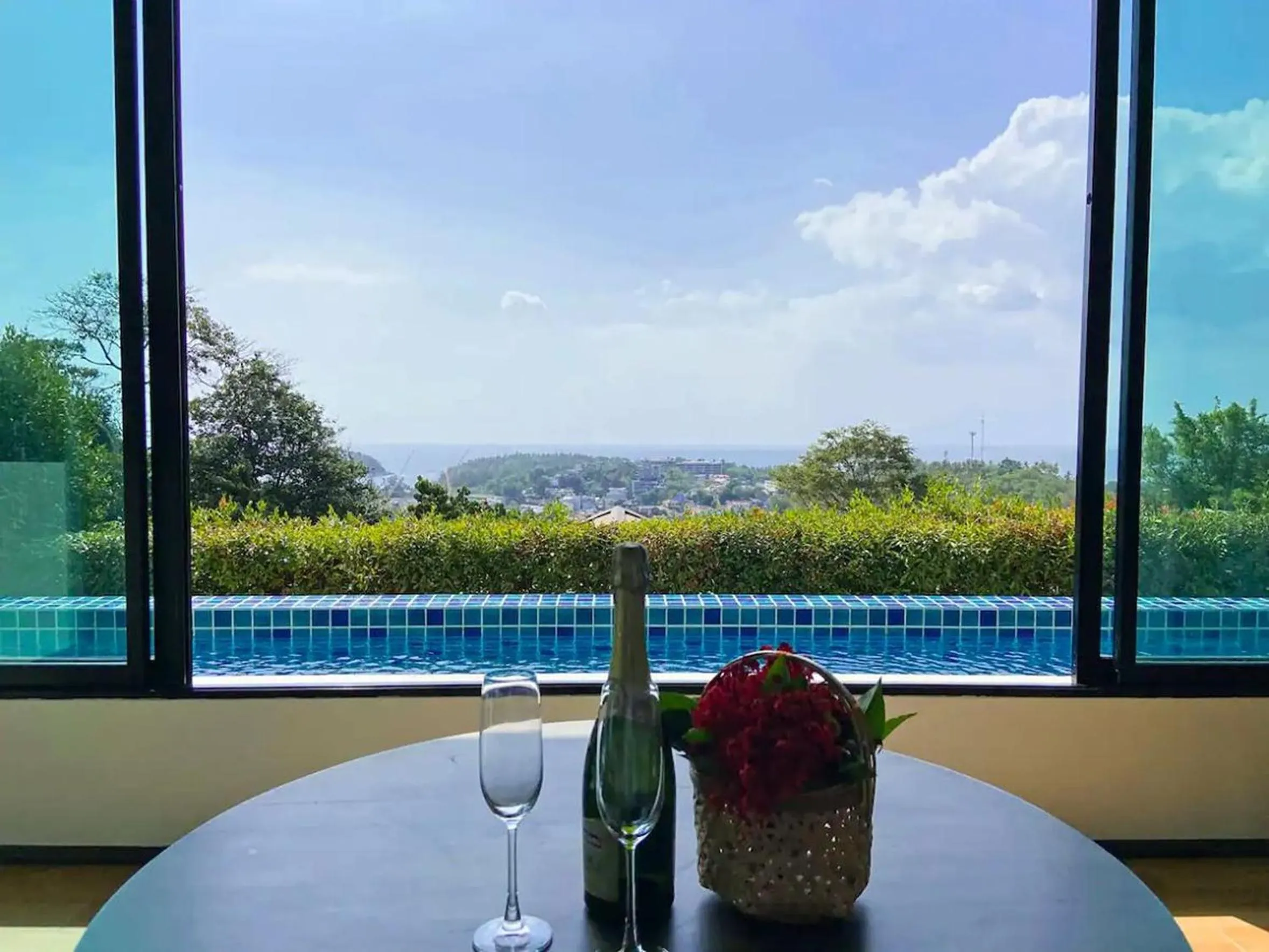 Balcony/Terrace in Silla Villa Kata Beach