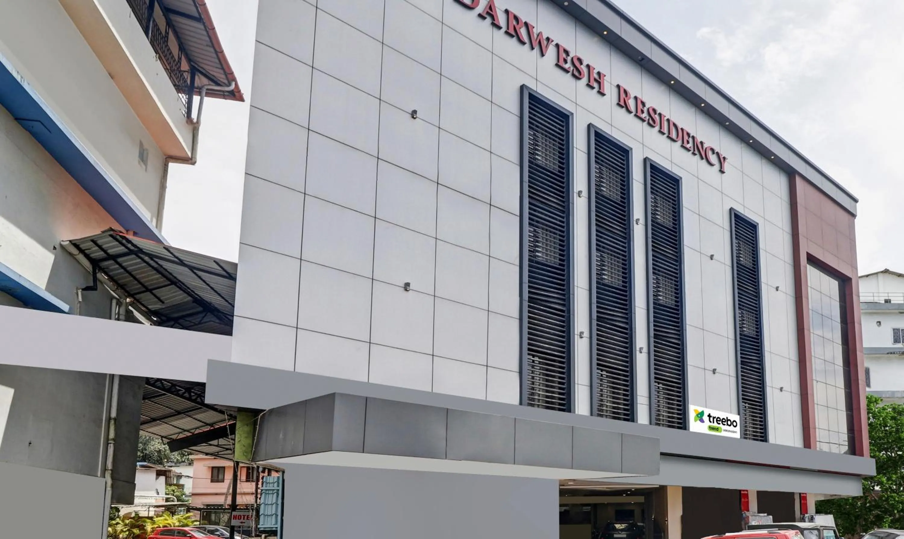 Property building in Treebo Darwesh Residency - 500m from Railway Station