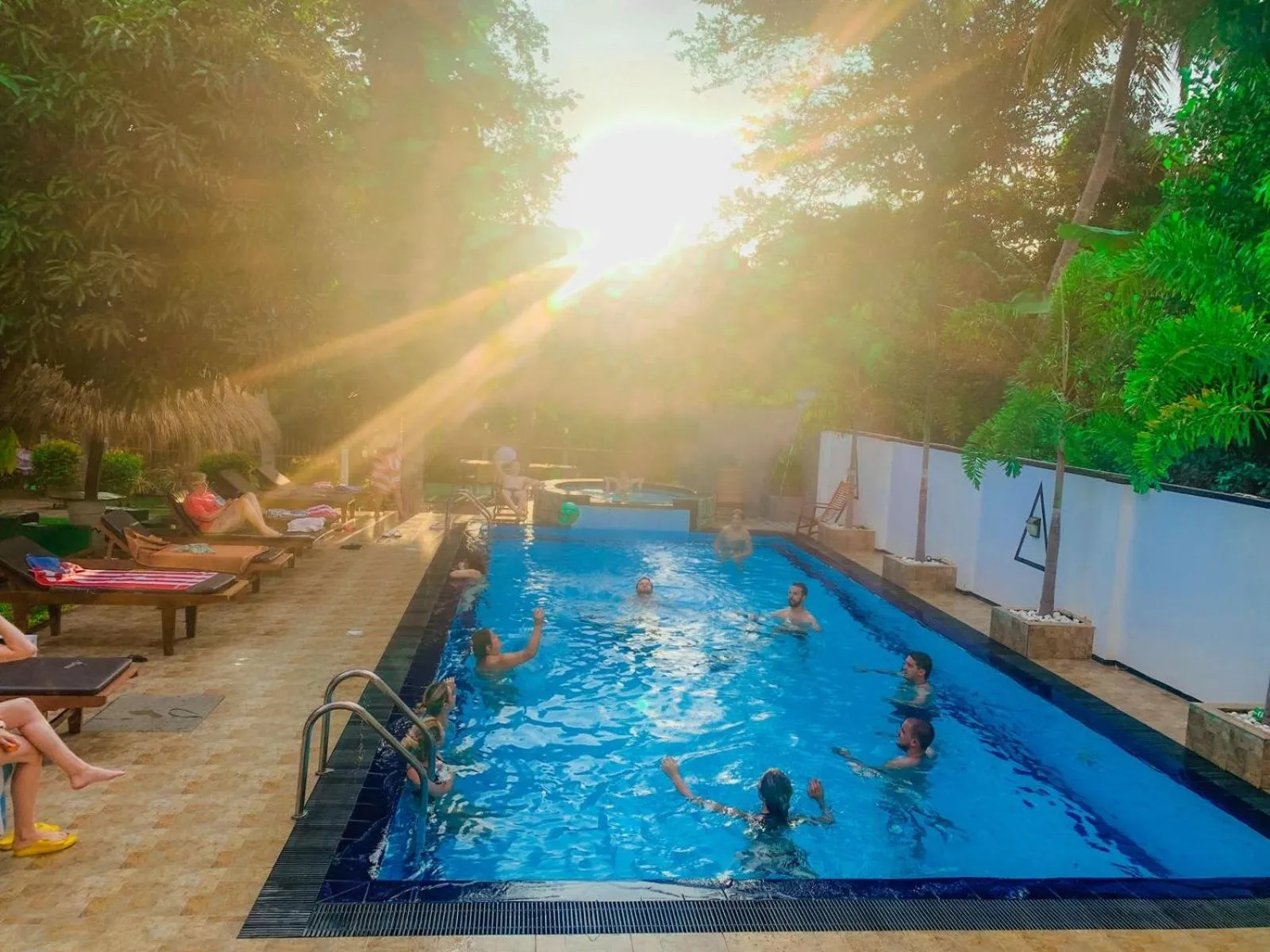 Swimming pool in Hotel River Front